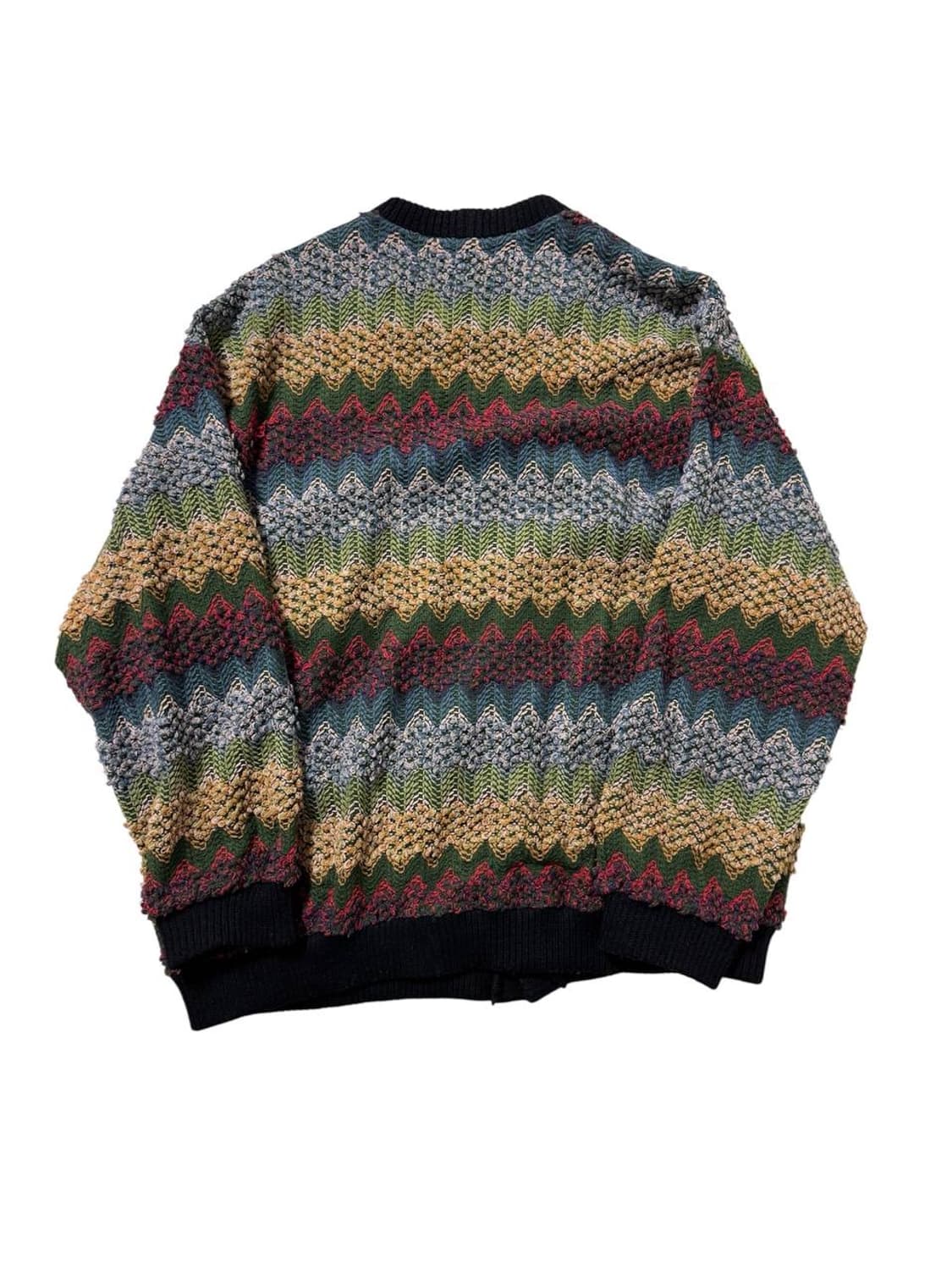 언티지 자카드 가디건  상품이미지2