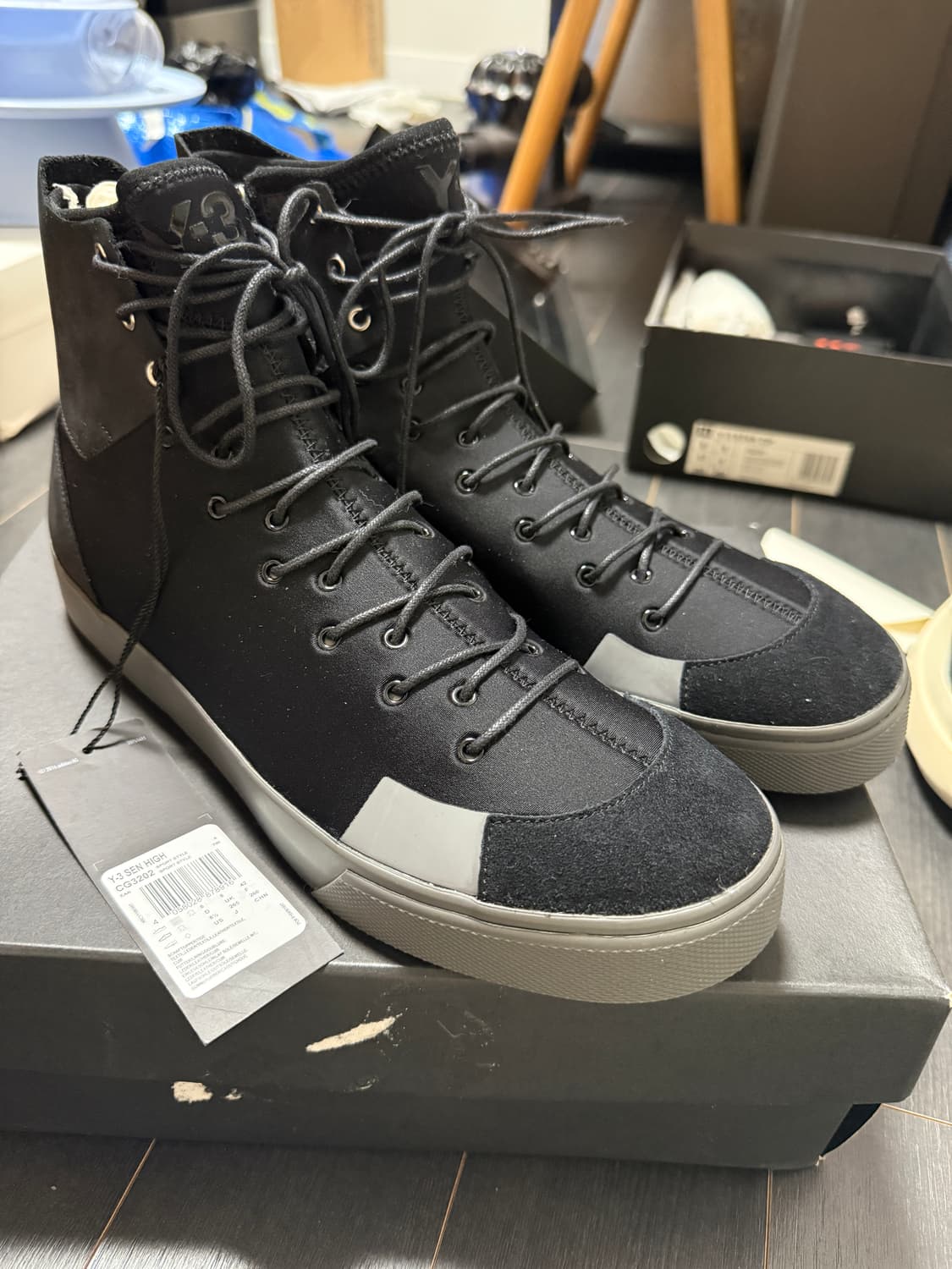 요지 야마모토 Y-3 sen high 새상품 상품이미지1