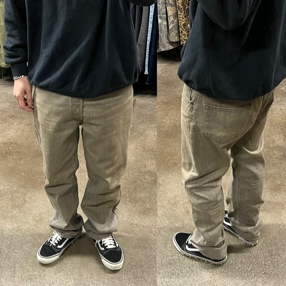 90s USA Levis501 데님 팬츠 (34“) 상품이미지6