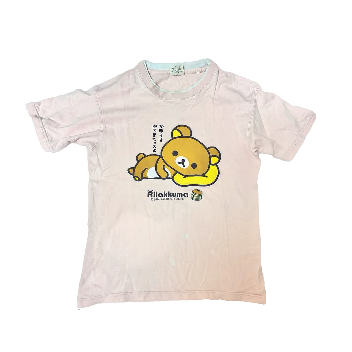 [구매자한정무나] 리락쿠마 핑크 반팔  상품이미지1