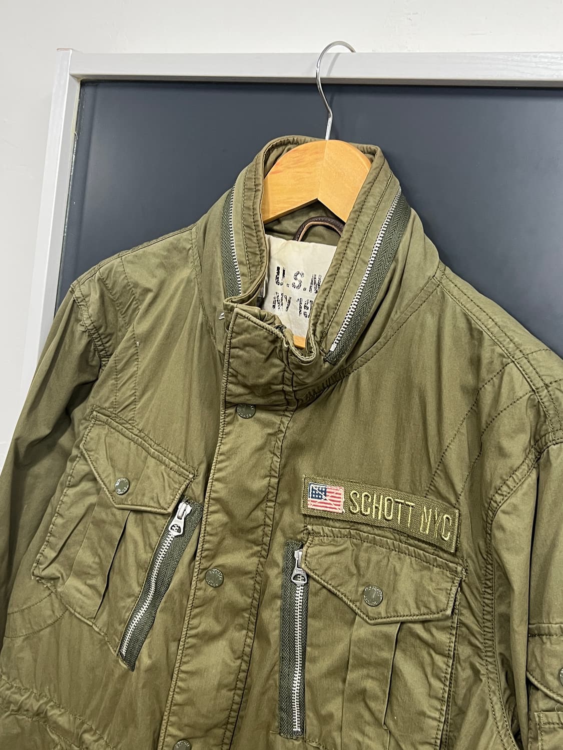 Schott Military 쇼트 야상 m65 필드자켓 상품이미지3