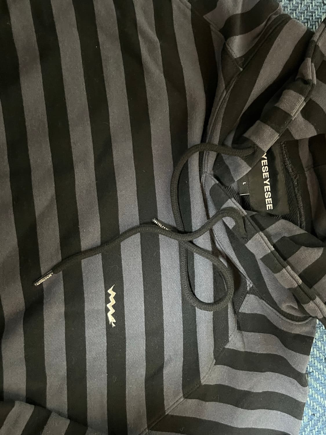 Yeseyesee 스트라이프 후드 상품이미지3