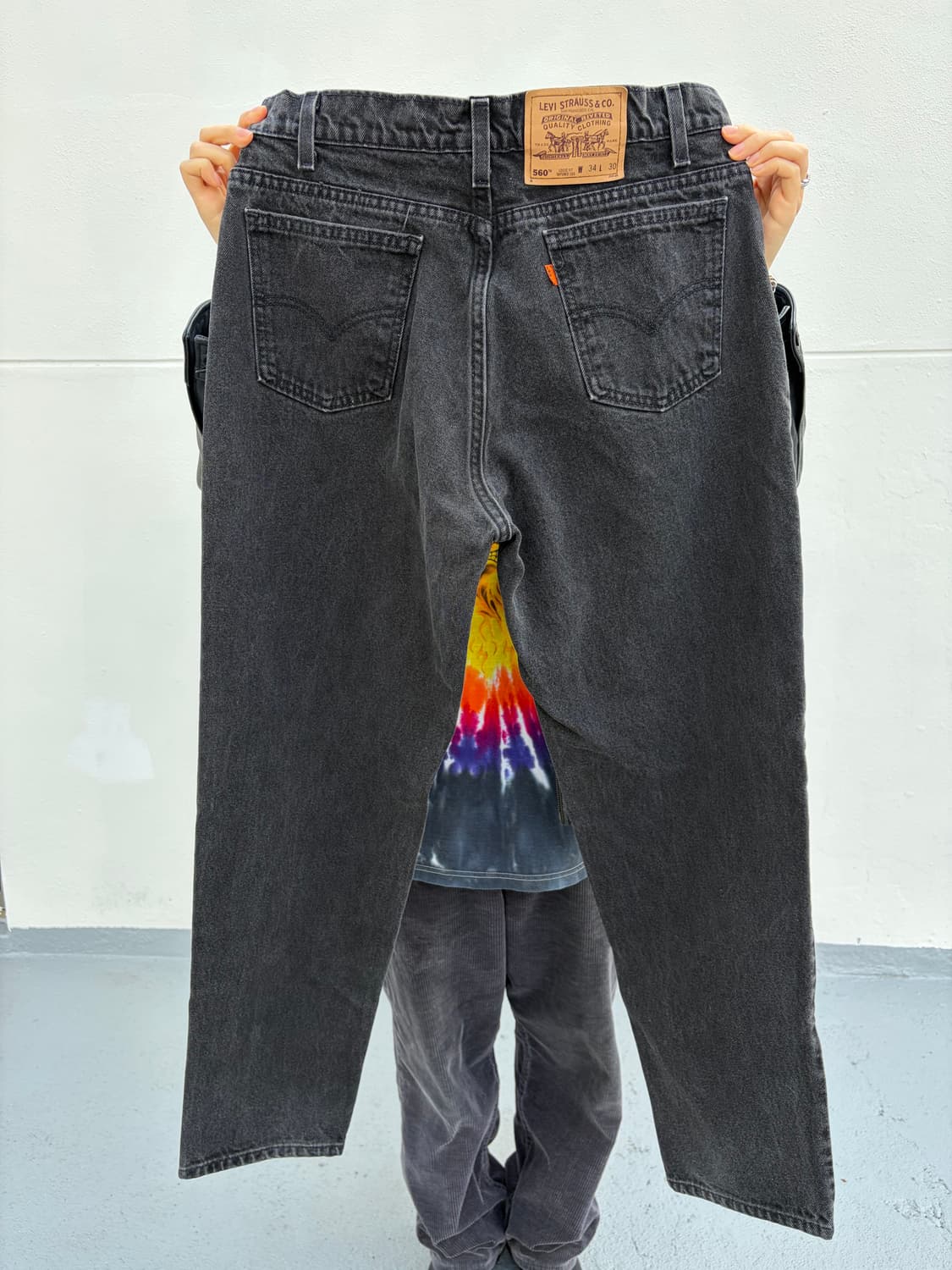 90s 리바이스 560 흑청 상품이미지2