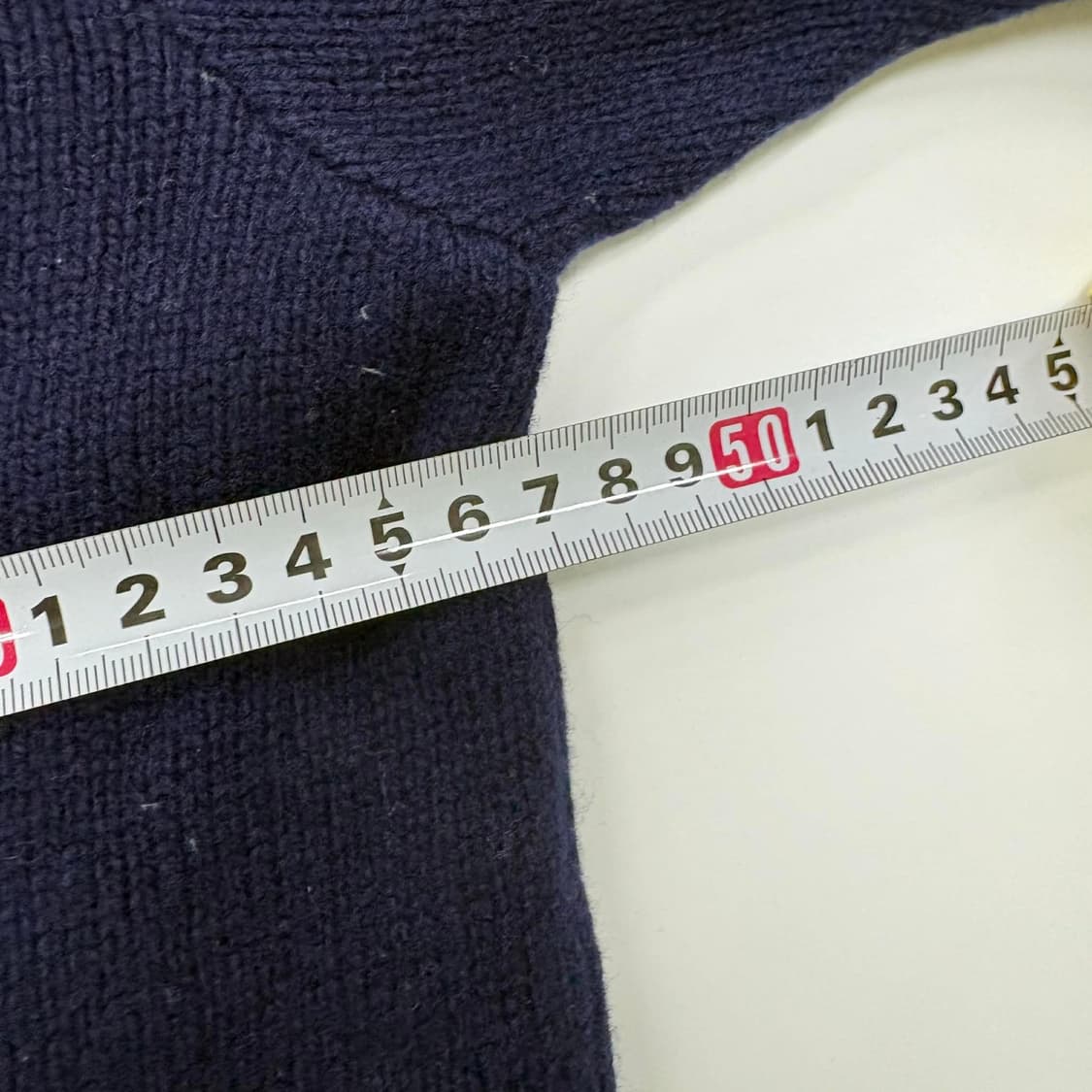 폴로 랄프로렌 네이비 100%울 투포켓 걸즈 니트 가디건(75) 상품이미지6