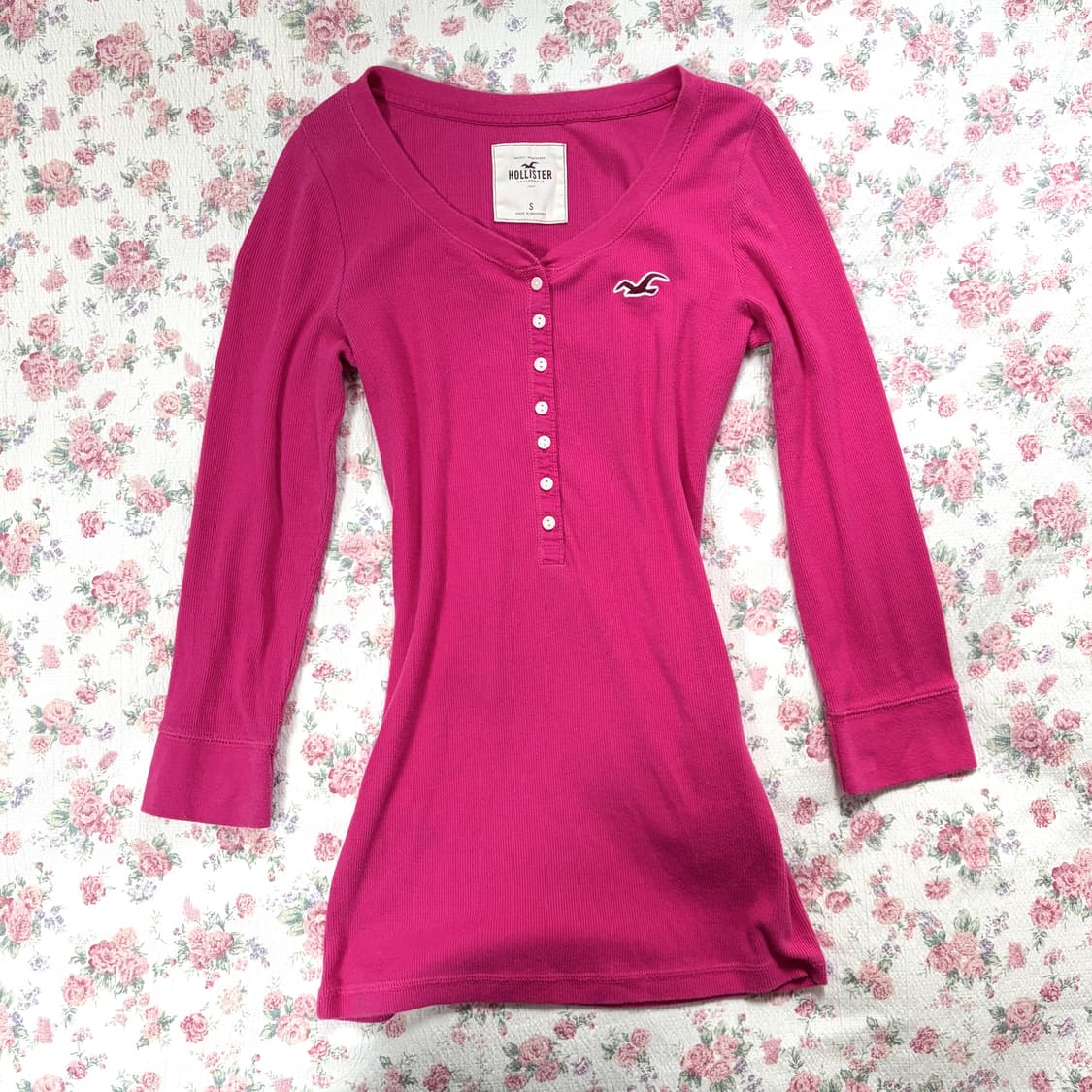 홀리스터 헨리탑 롱슬리브 긴팔티 상품이미지1