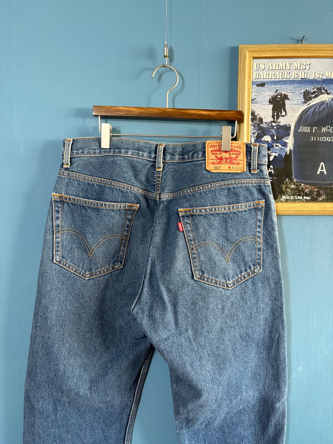 00‘s Levis 505 Denim pant.  상품이미지8