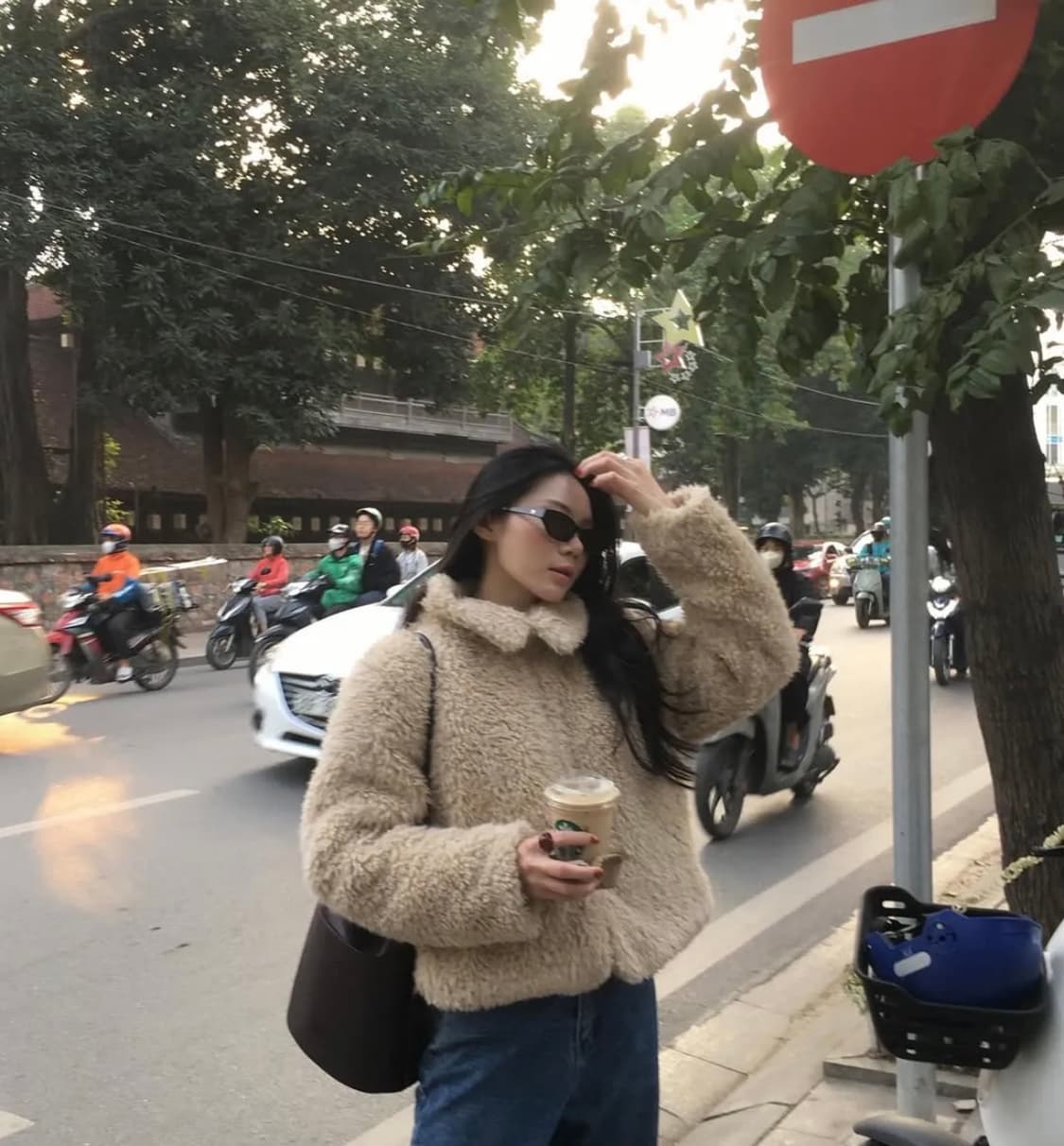 SIS A- 리에디션 컬리 퍼 자켓 [beige] 상품이미지3