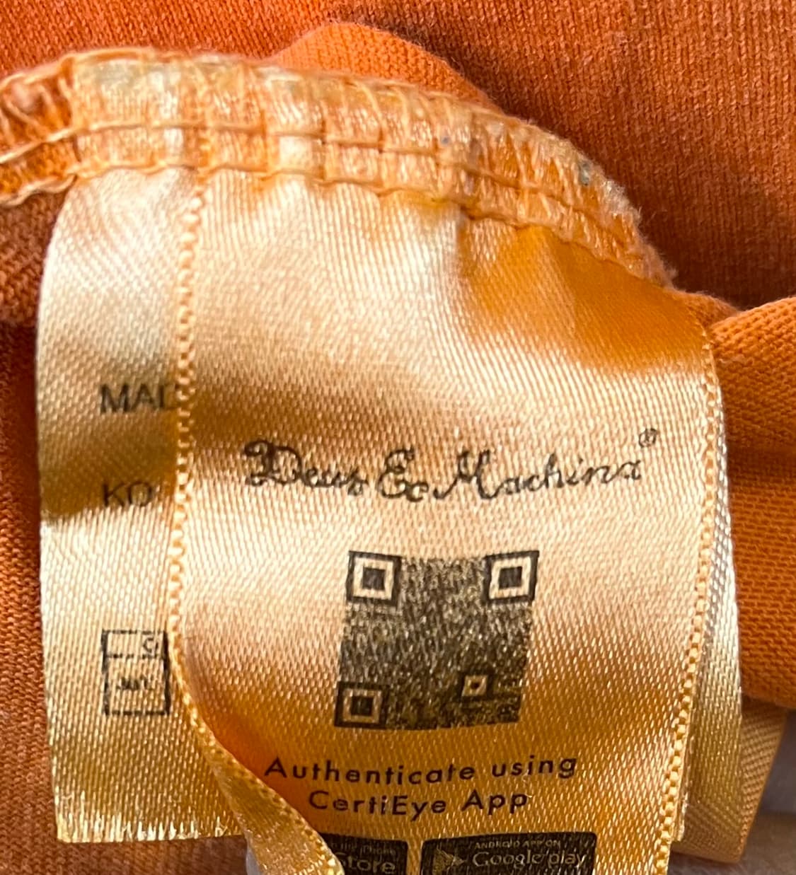 데우스 엑스 마키나 반팔 티셔츠 XL 상품이미지4