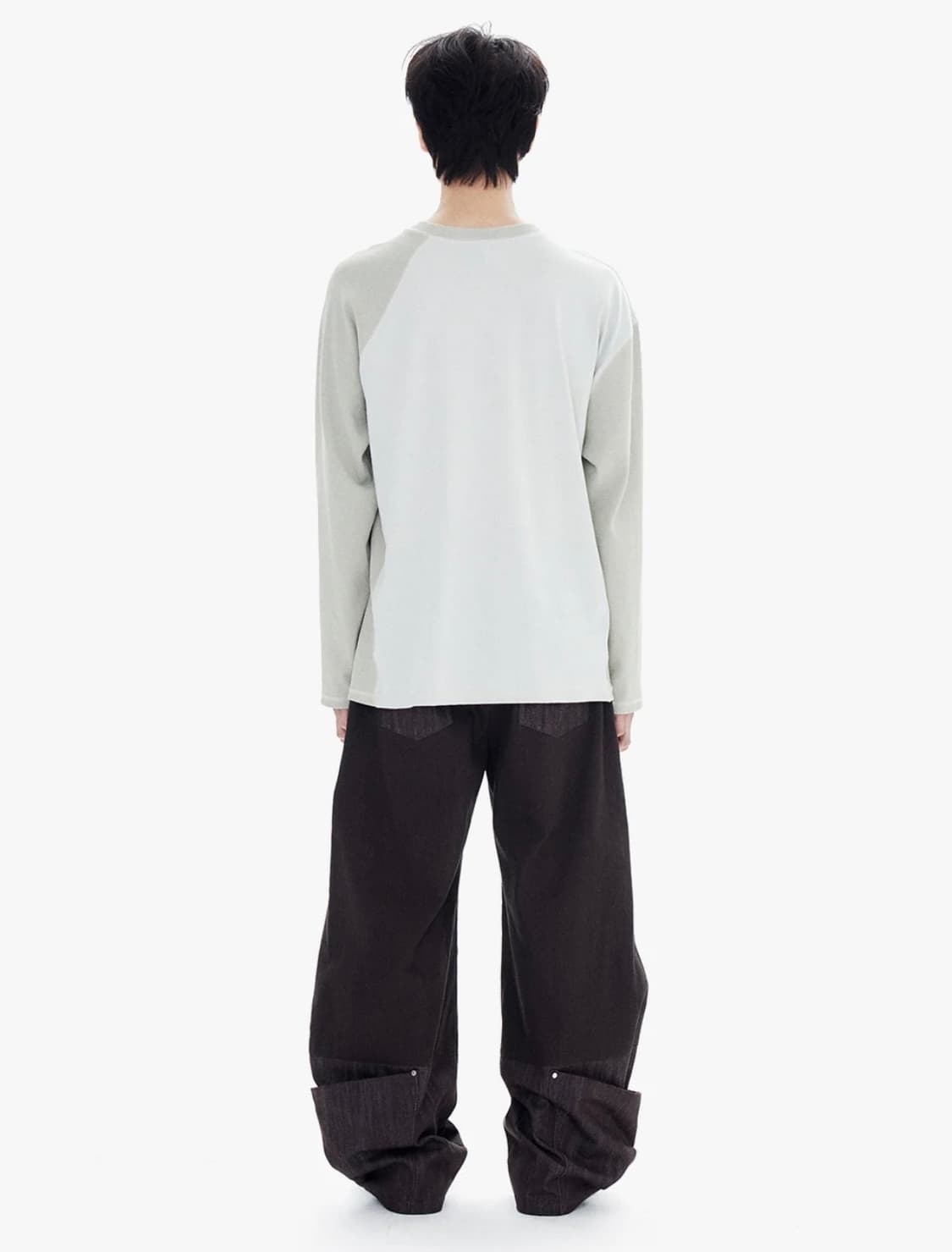 할로미늄 이해선 드로잉 티 green 상품이미지4