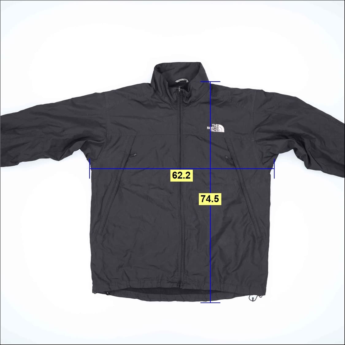100 노스페이스 블랙 바람막이 0330H1 상품이미지6