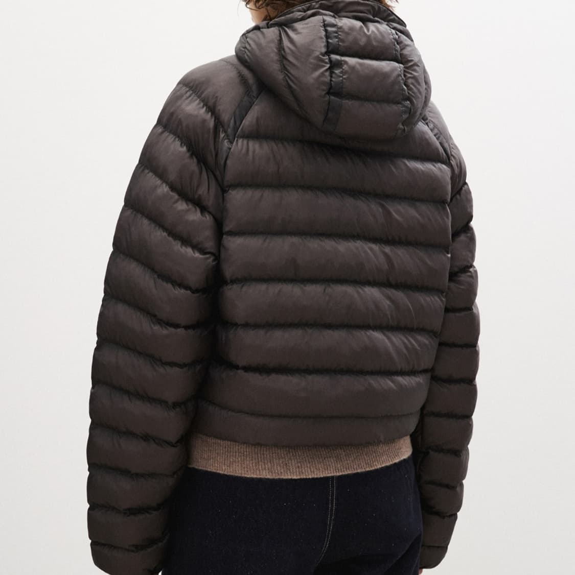 수아레 패딩 다크 브라운 M 상품이미지3