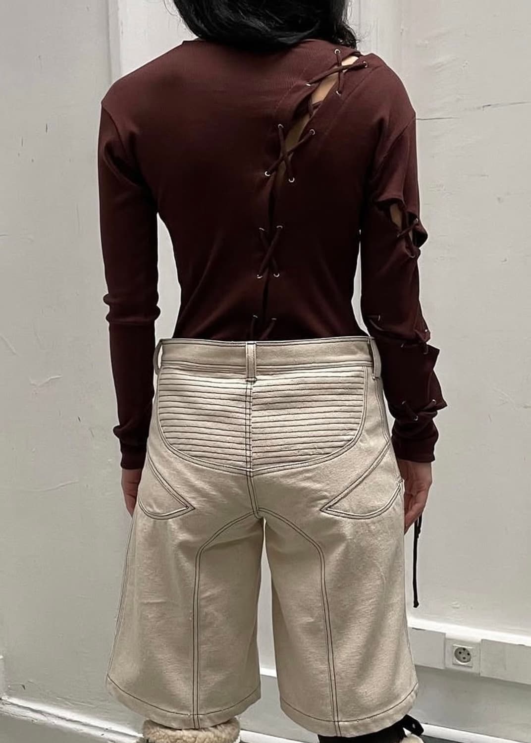 vejas 22fw 트임 탑 상품이미지4