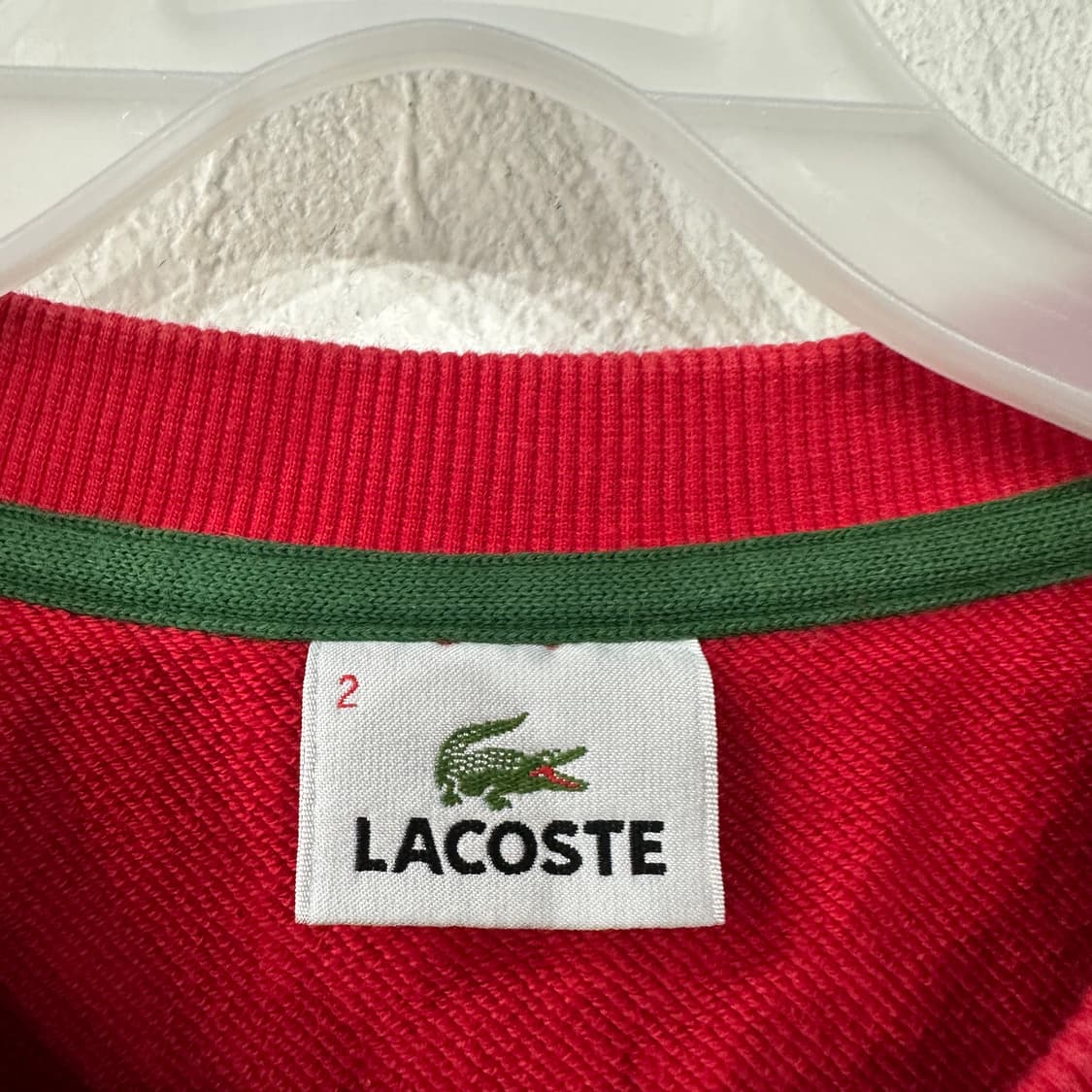 라코스테 빅로고 맨투맨 90 상품이미지3