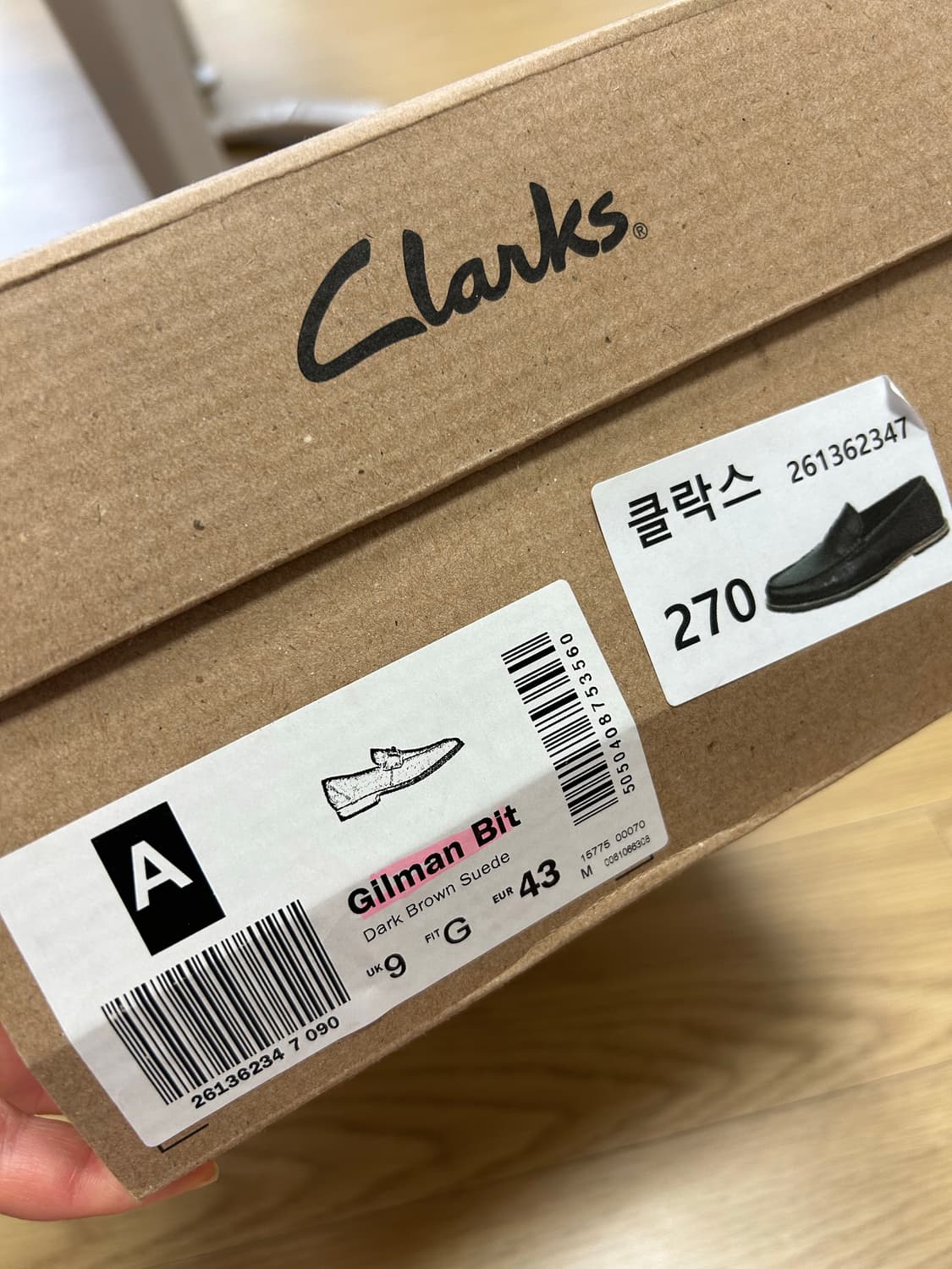 클락스(Clarks) 스웨이드 로퍼 상품이미지6