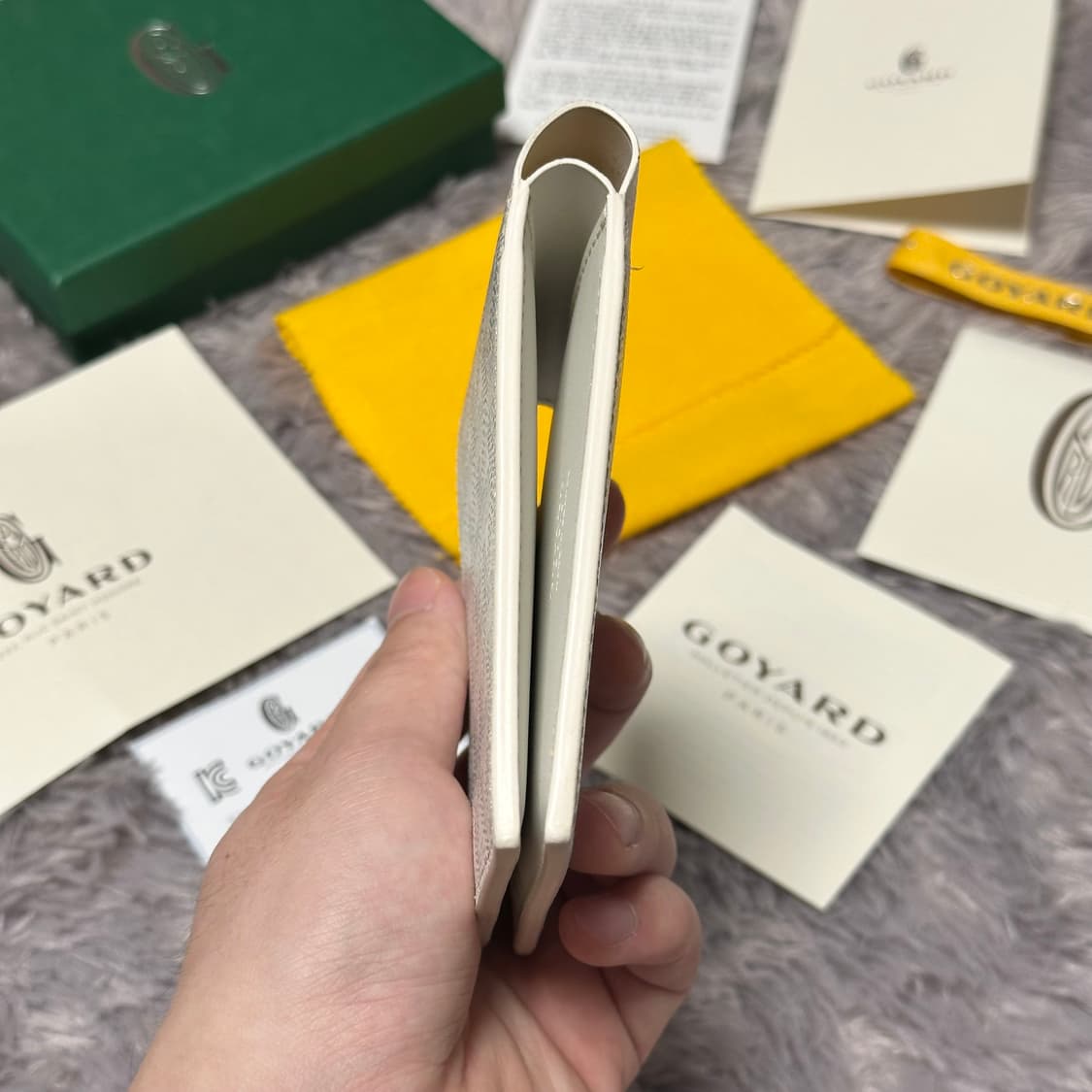 [풀구성] 고야드 빅투와르 반지갑 스페셜화이트 상품이미지7