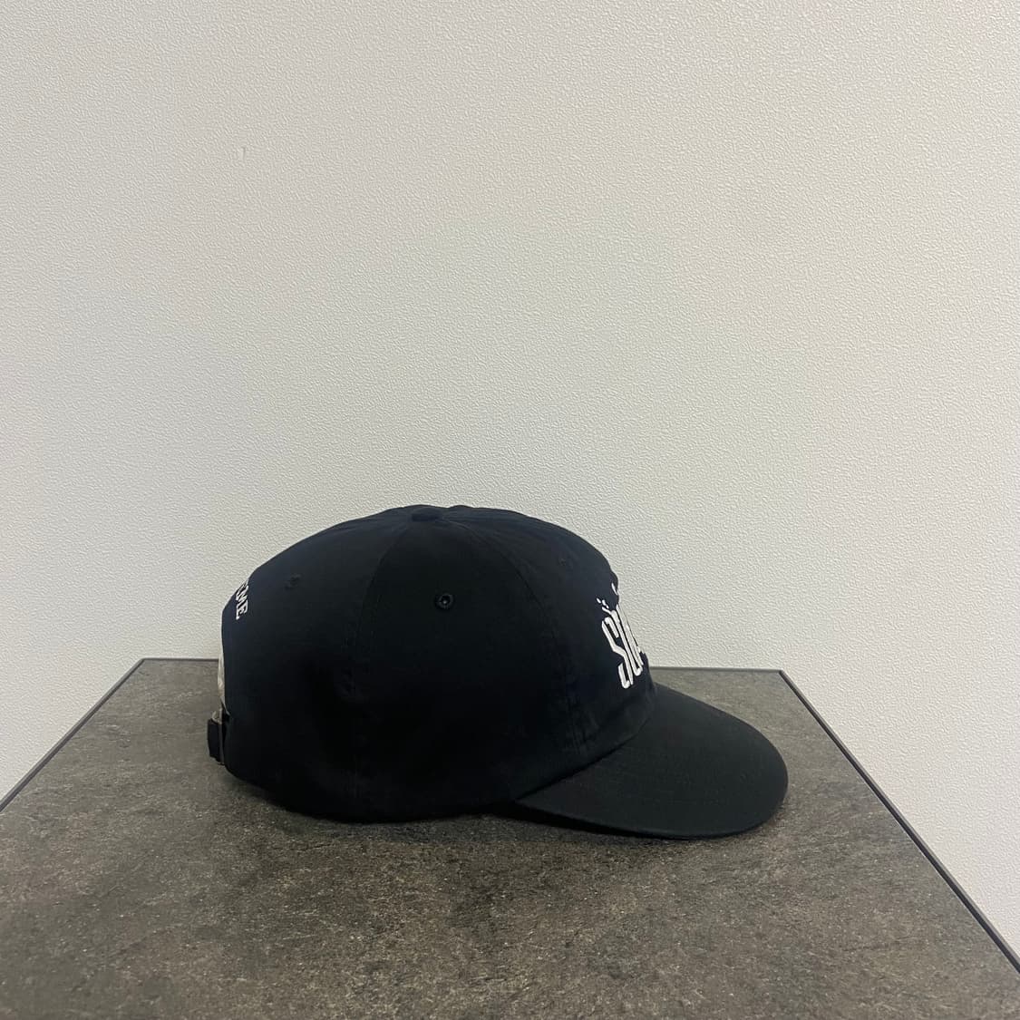 (OS) 슈프림 6패널 볼캡 모자 워시드 블랙 상품이미지3