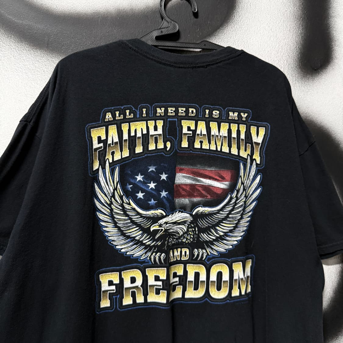 Gildan 길단 빅사이즈 성조기 빅 프린팅 반팔 티셔츠 상품이미지5