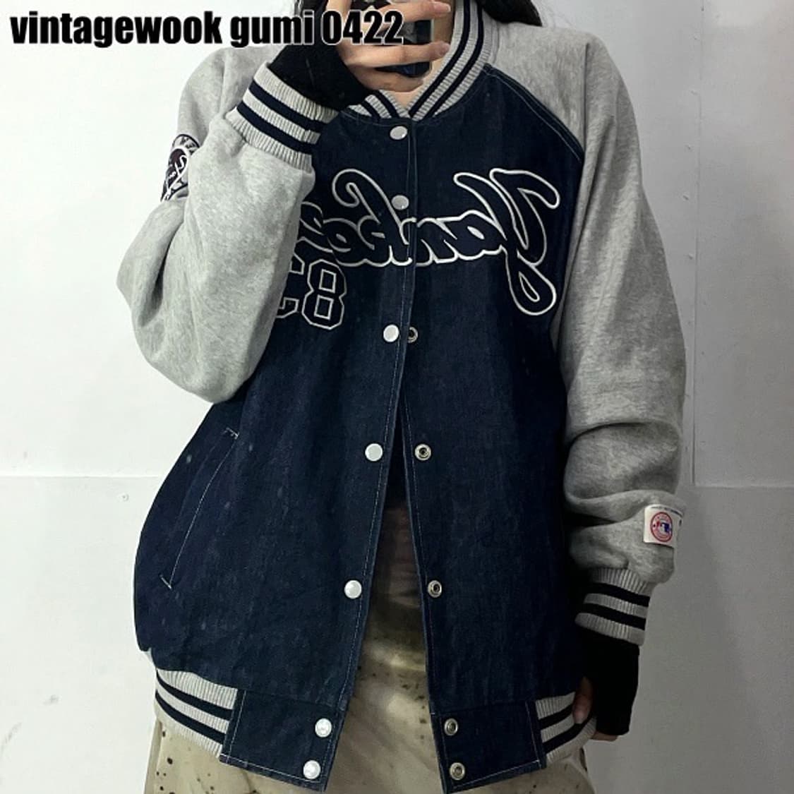 러셀 에슬레틱 양키즈 데님 스타디움 자켓 상품이미지2