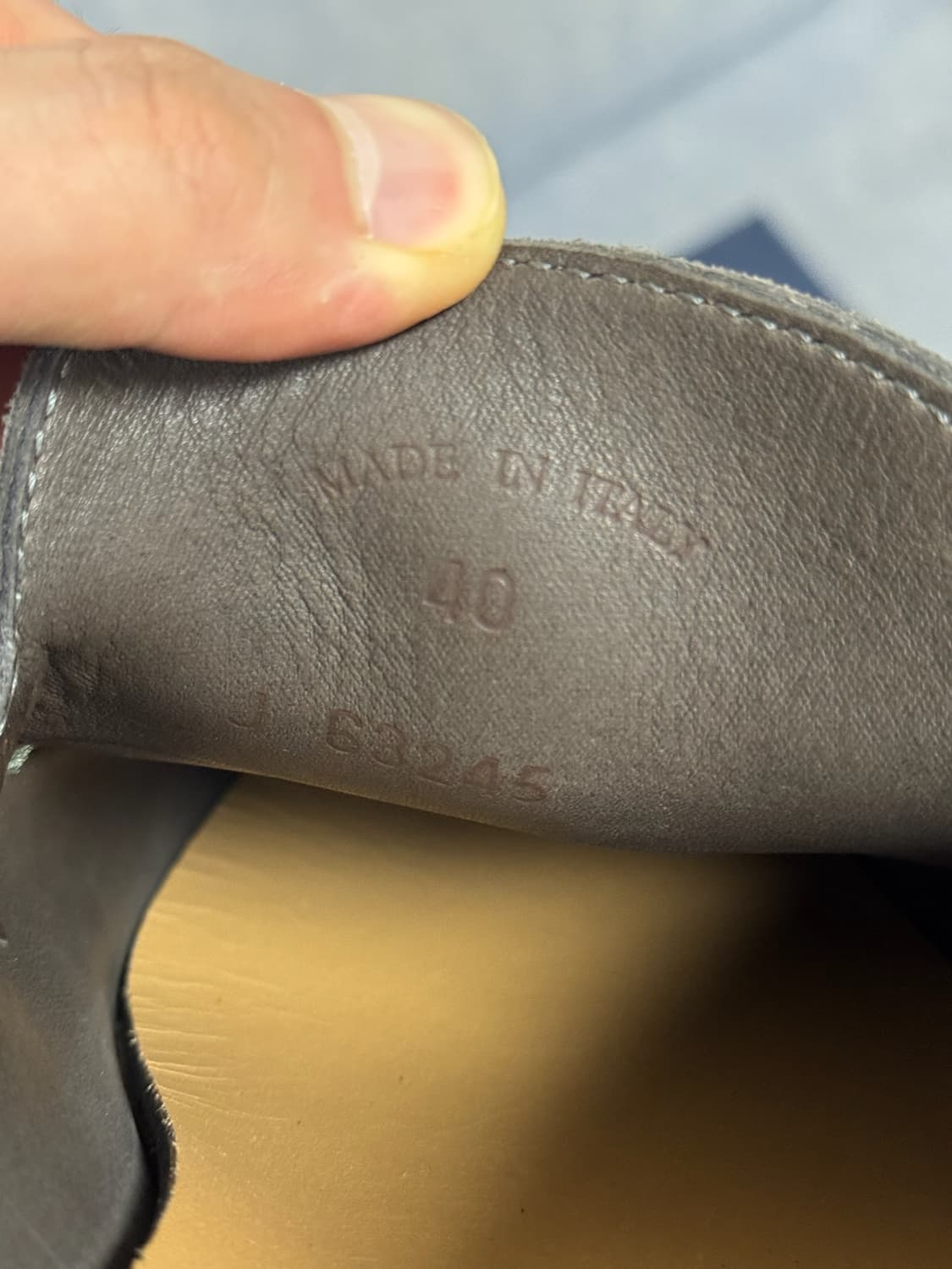 로로피아나 썸머워크 스웨이드 로퍼 브라운 40 상품이미지9