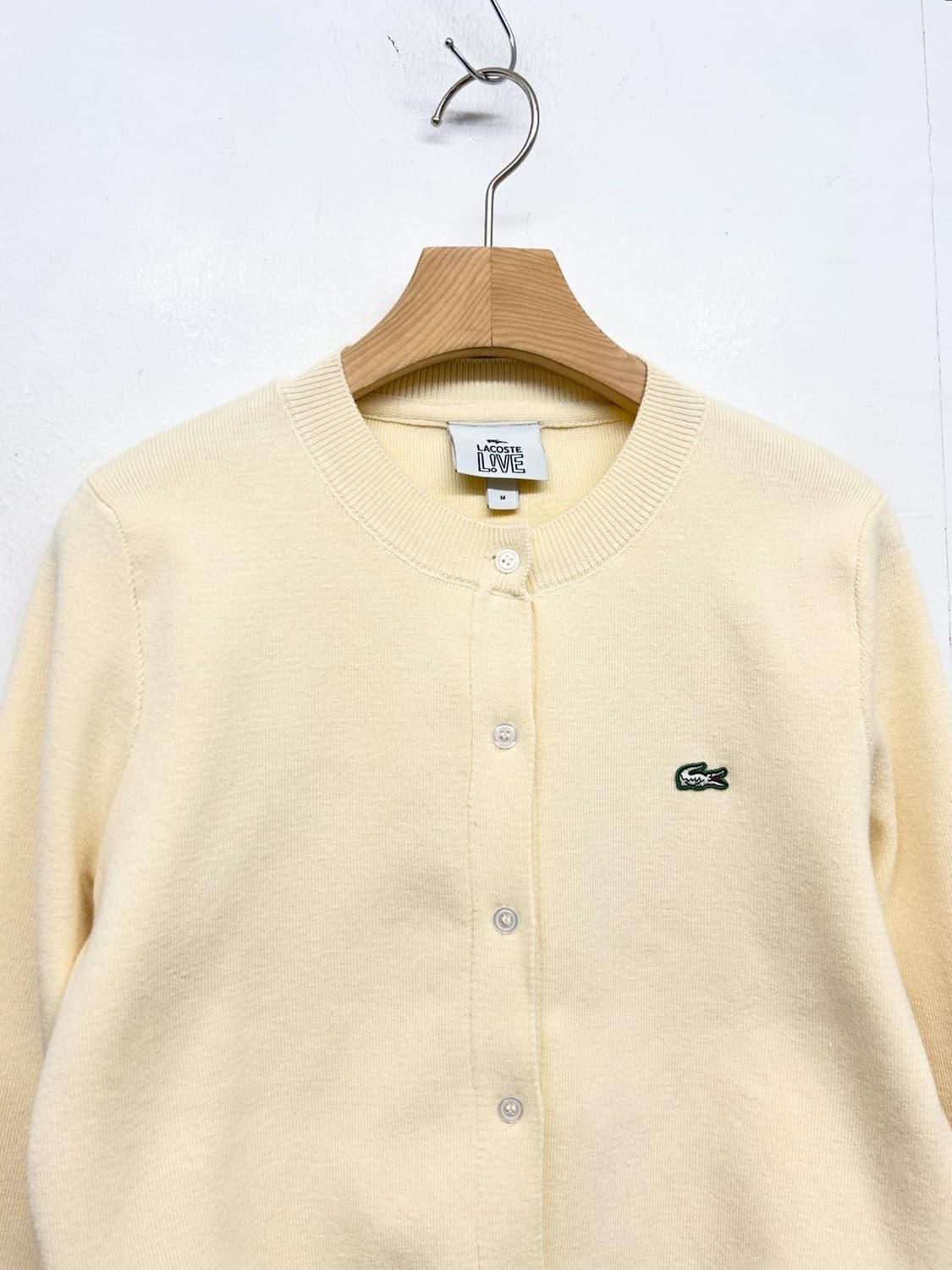 라코스테 LIVE 라운드넥 가디건 상품이미지2