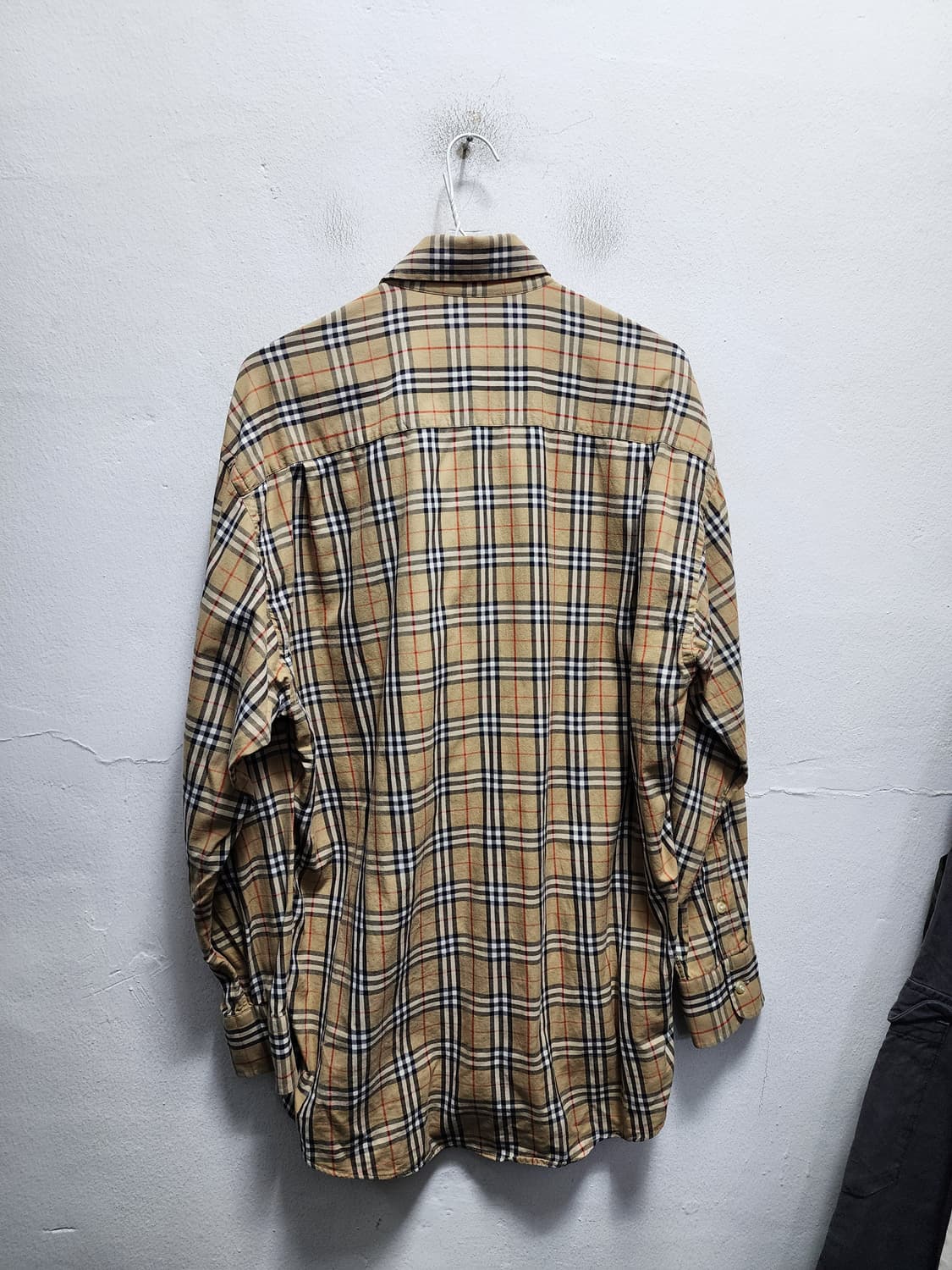 버버리 노바체크 클래식 셔츠 (usa made) 상품이미지2