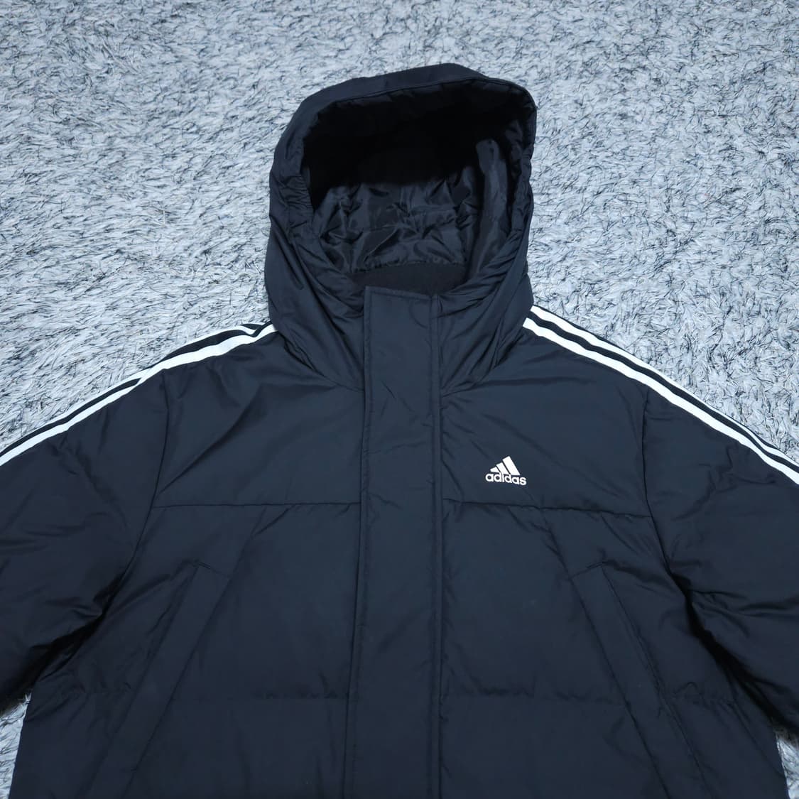 아디다스) M 남자 오리털롱패딩 3선롱파카 / 왕눈이샵 상품이미지3