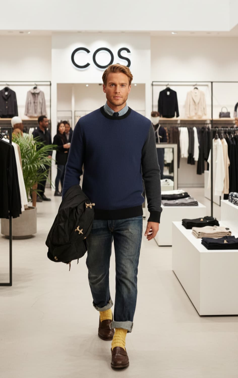 100.COS 울 라운드니트 상품이미지1