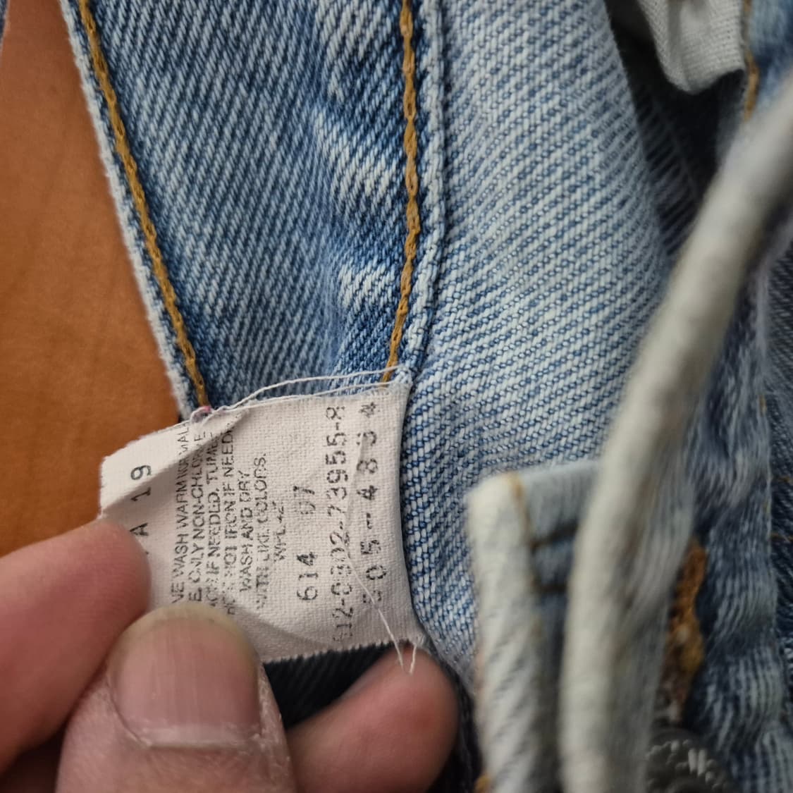 00's Made In USA 리바이스 Levis 505 데님팬츠 상품이미지7