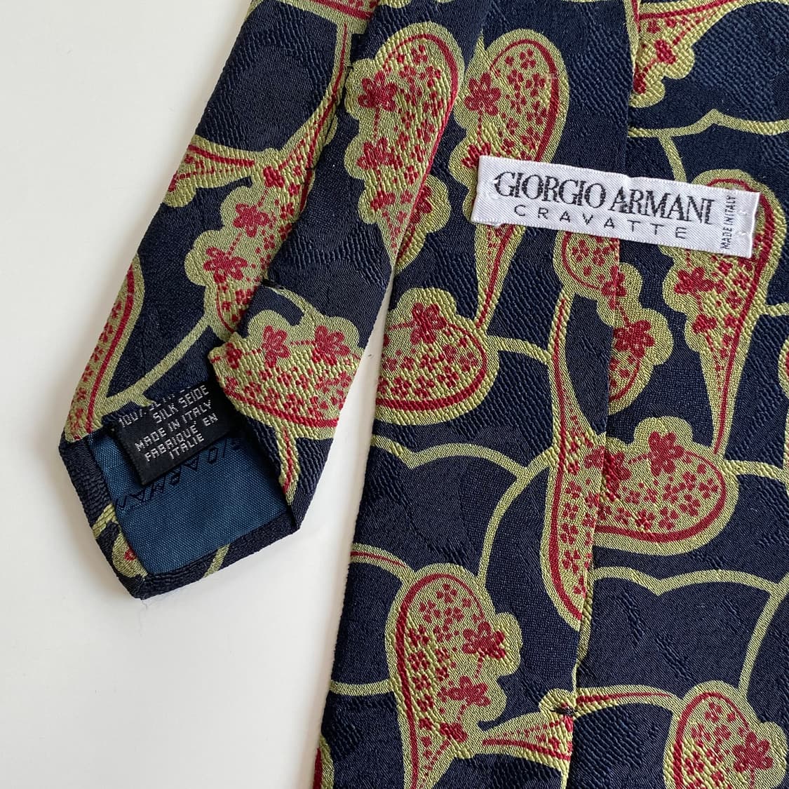 조르지오 알마니 명품 정품 페이즐리넥타이(ARMANI) 상품이미지6