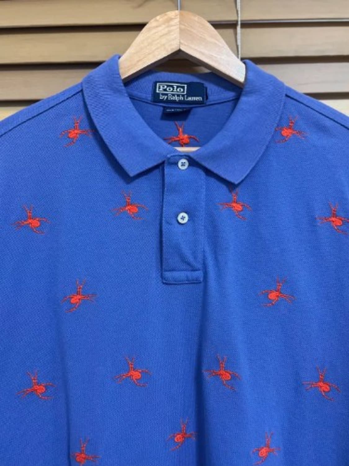 폴로랄프로렌 남성 스파이더자수 PK카라반팔티셔츠 M 상품이미지1