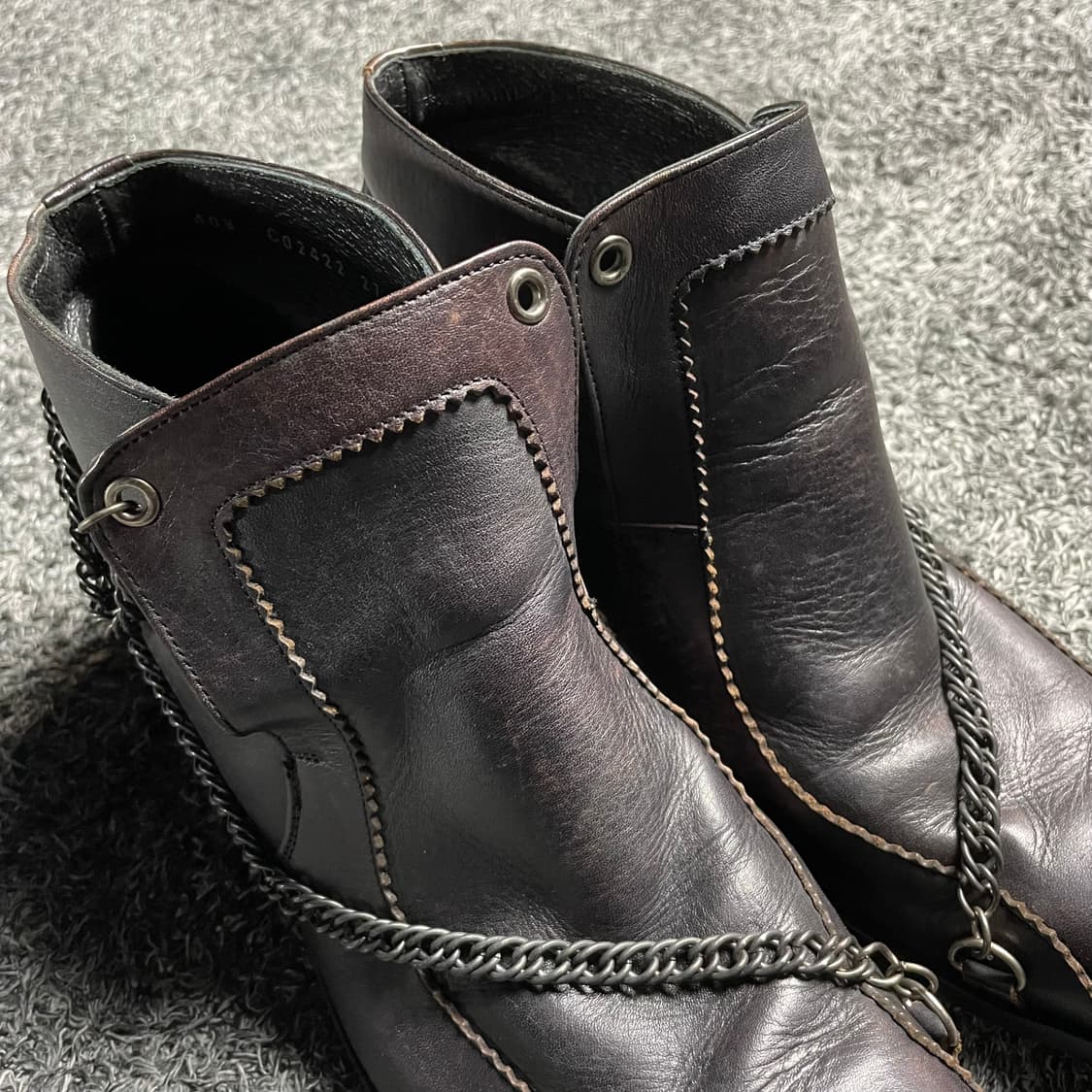 JPN 메이드 체인 디테일 부츠  상품이미지3