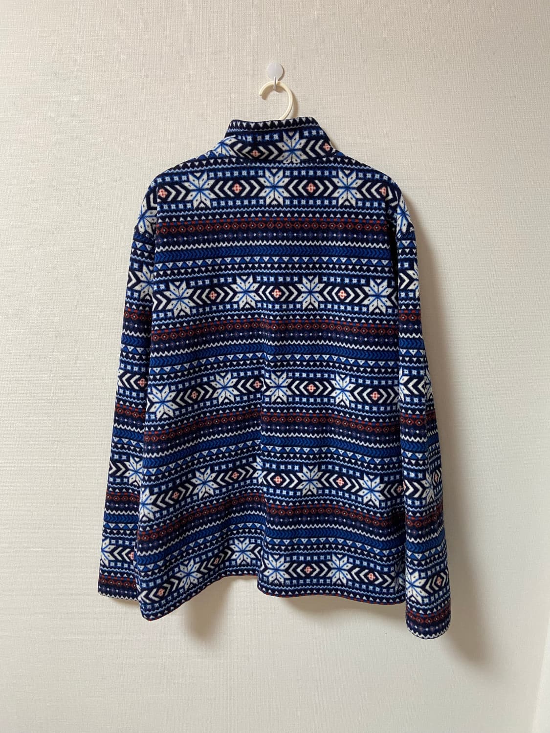 빈티지 눈꽃 고르딕 플리스 상품이미지4