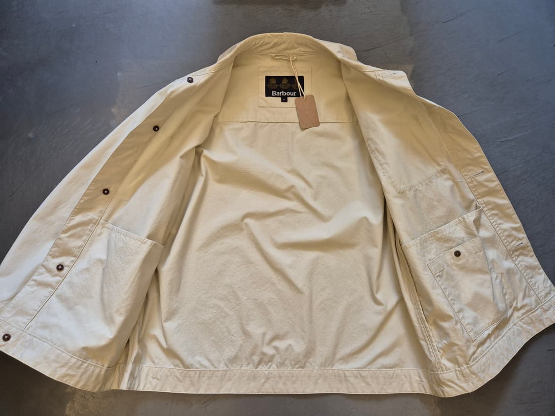 바버 크림던 코튼 자켓 상품이미지3