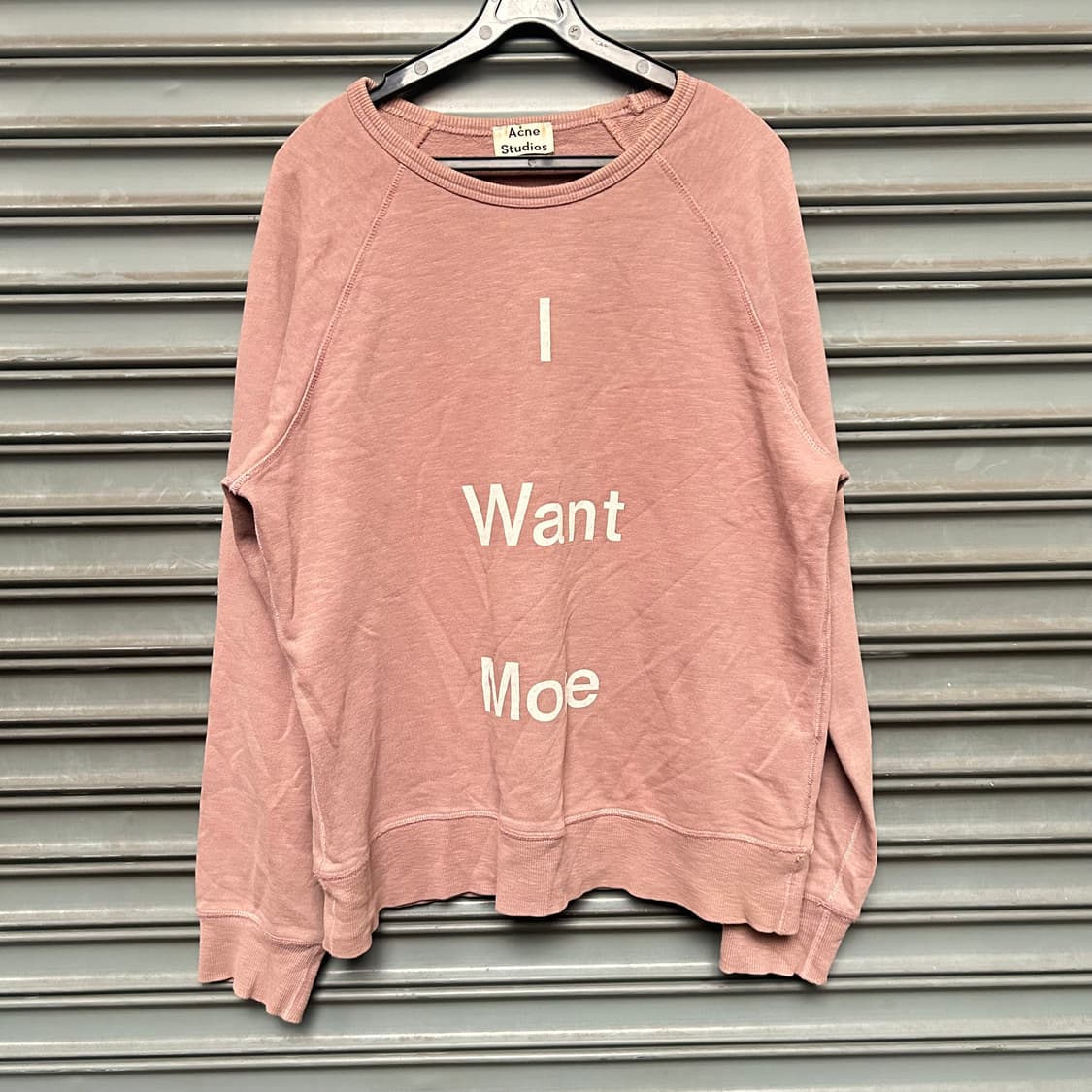 Acne studio 로고 맨투맨 상품이미지1