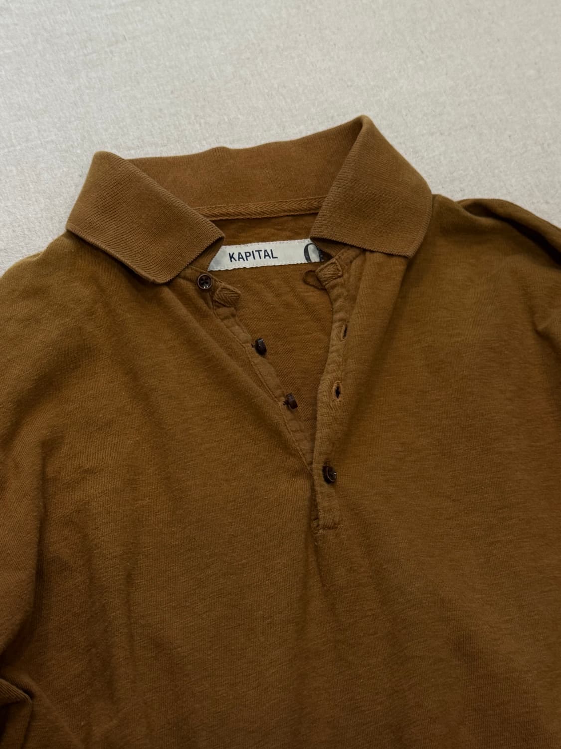 캐피탈 폴로 롱슬리브 셔츠 상품이미지5