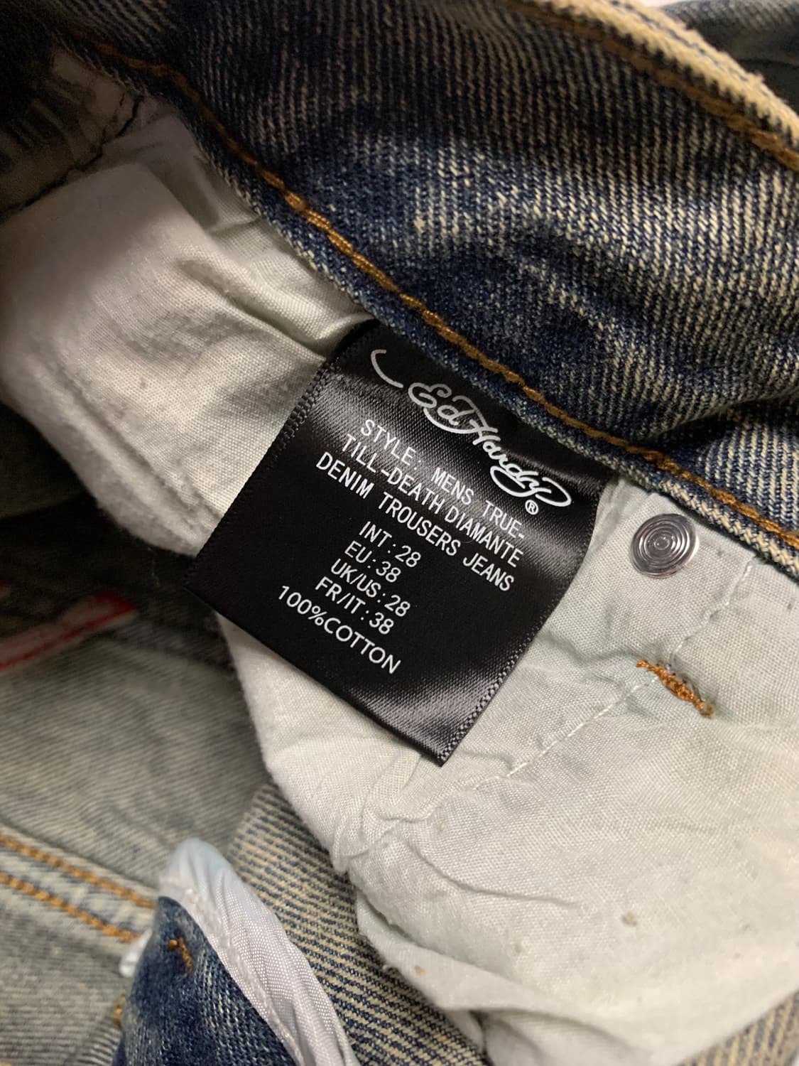 [새제품] 에드 하디 드래곤 배기 데님 팬츠 상품이미지6