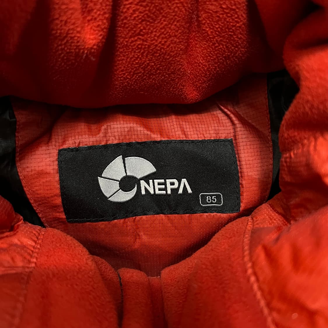 네파 아웃도어 여성 배색 덕다운 푸퍼패딩 점퍼 [오렌지] XS/85 상품이미지5