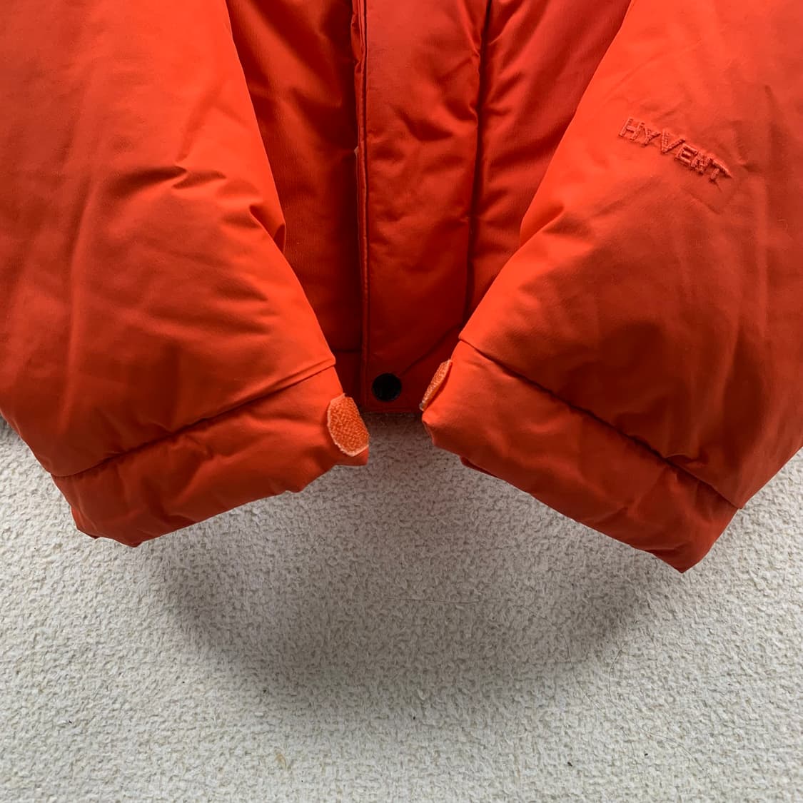 노스페이스 하이벤트 맥머도 구스다운 패딩 파카 오렌지 상품이미지6