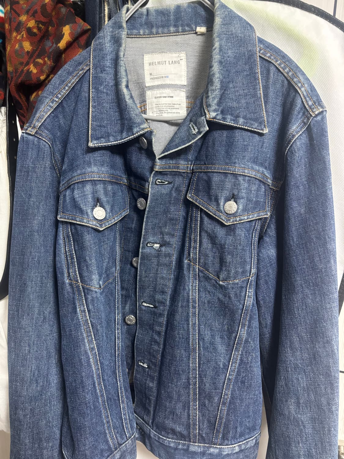 Helmut lang archive 헬무트랭 아카이브 데님자켓 46 상품이미지2