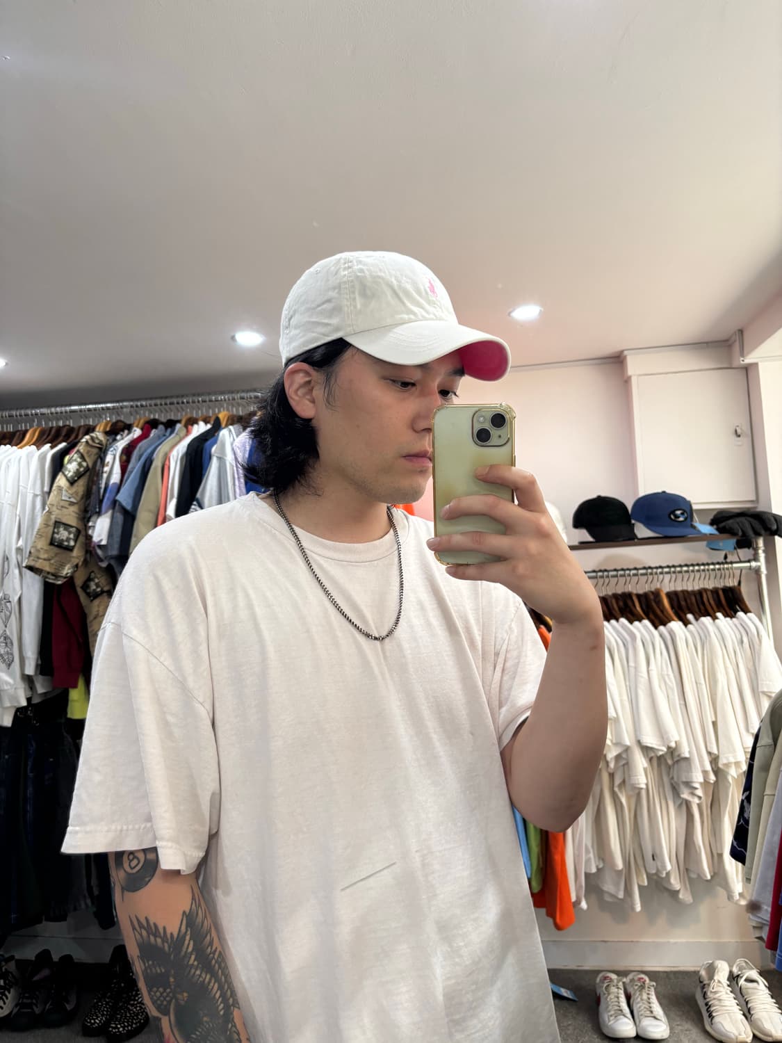 00s 폴로 랄프로렌 가죽스트랩 볼캡 상품이미지7