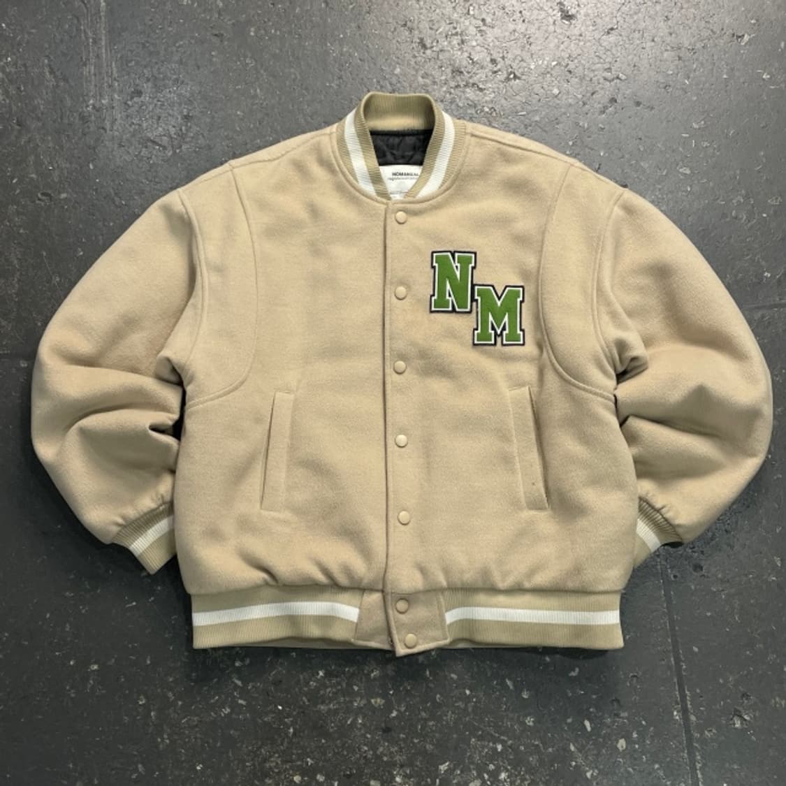 100 노매뉴얼 바시티 자켓 상품이미지1