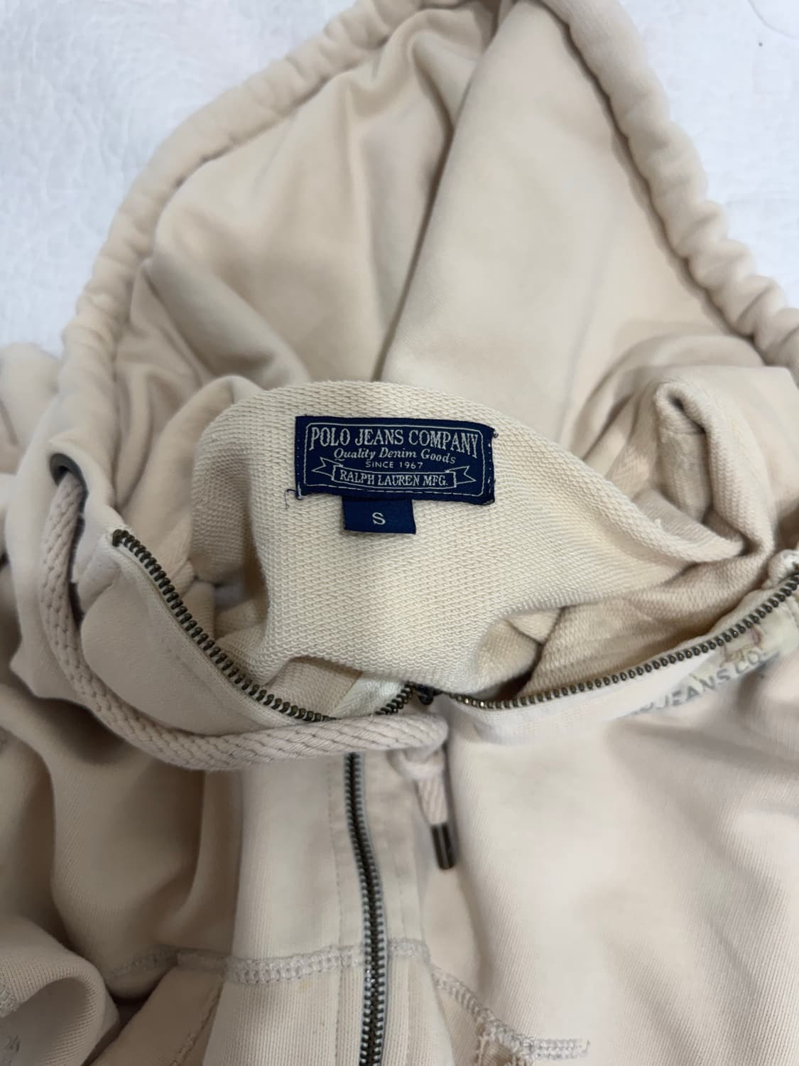 빈티지 폴로 후드집업 상품이미지5