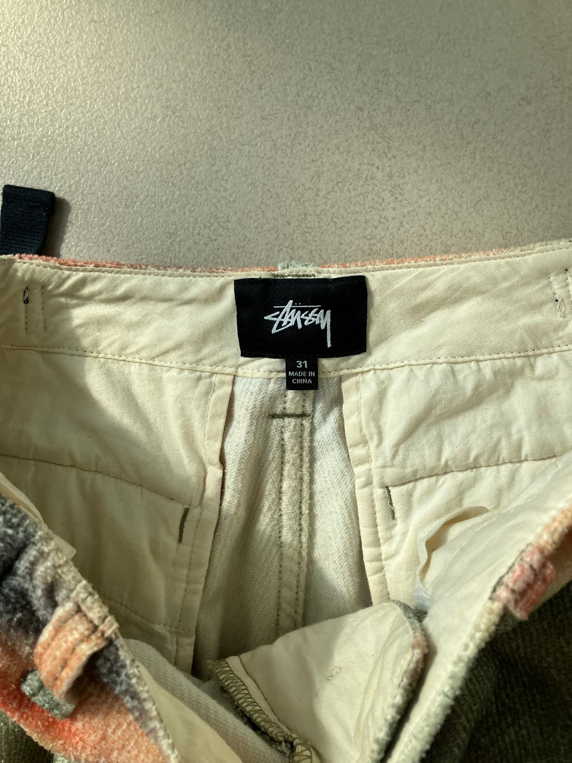 Stussy 스투시 코듀로이 플라워 카고 팬츠 상품이미지3