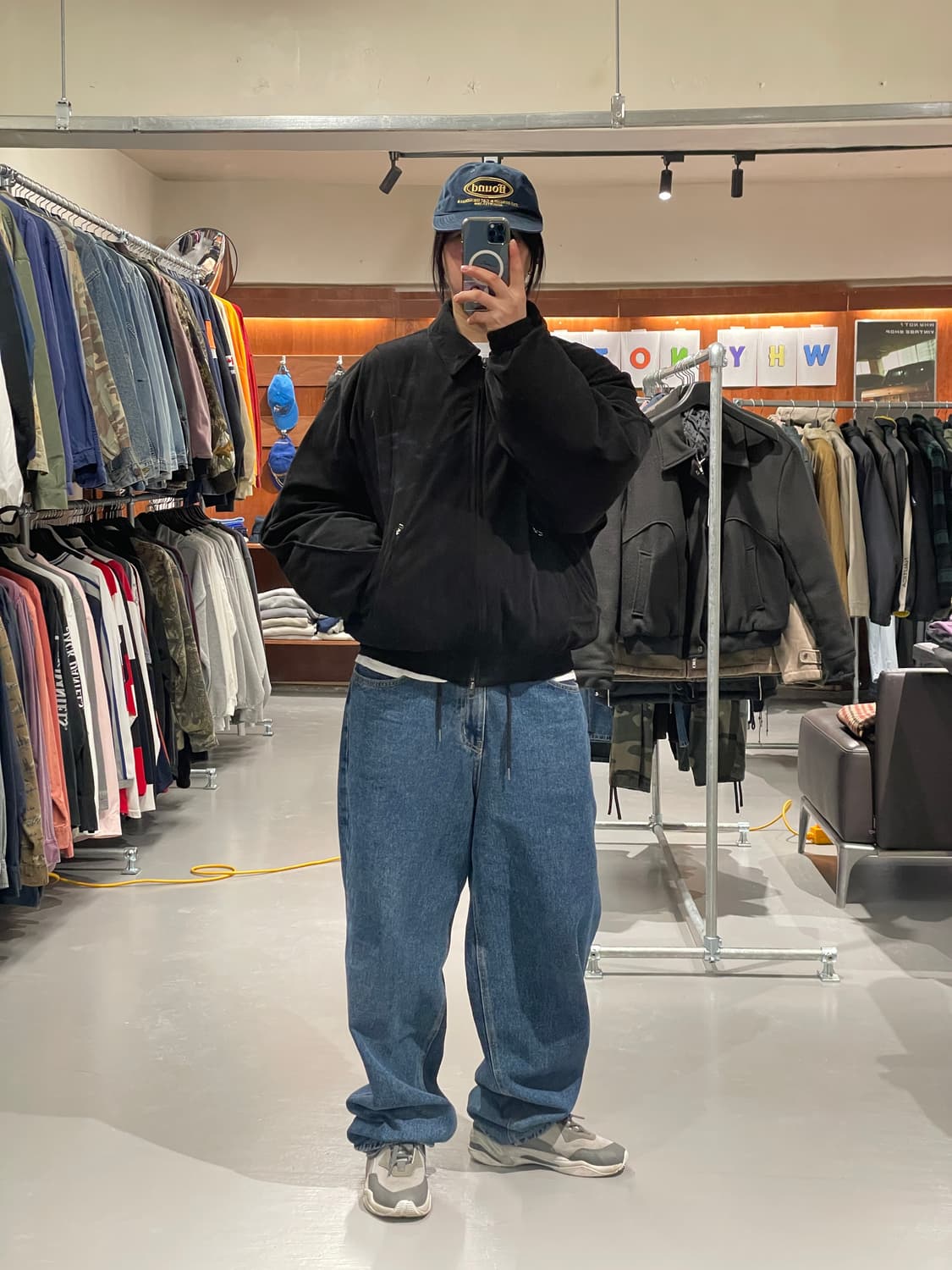 커스텀어클락 오버핏 패딩 자켓   상품이미지3