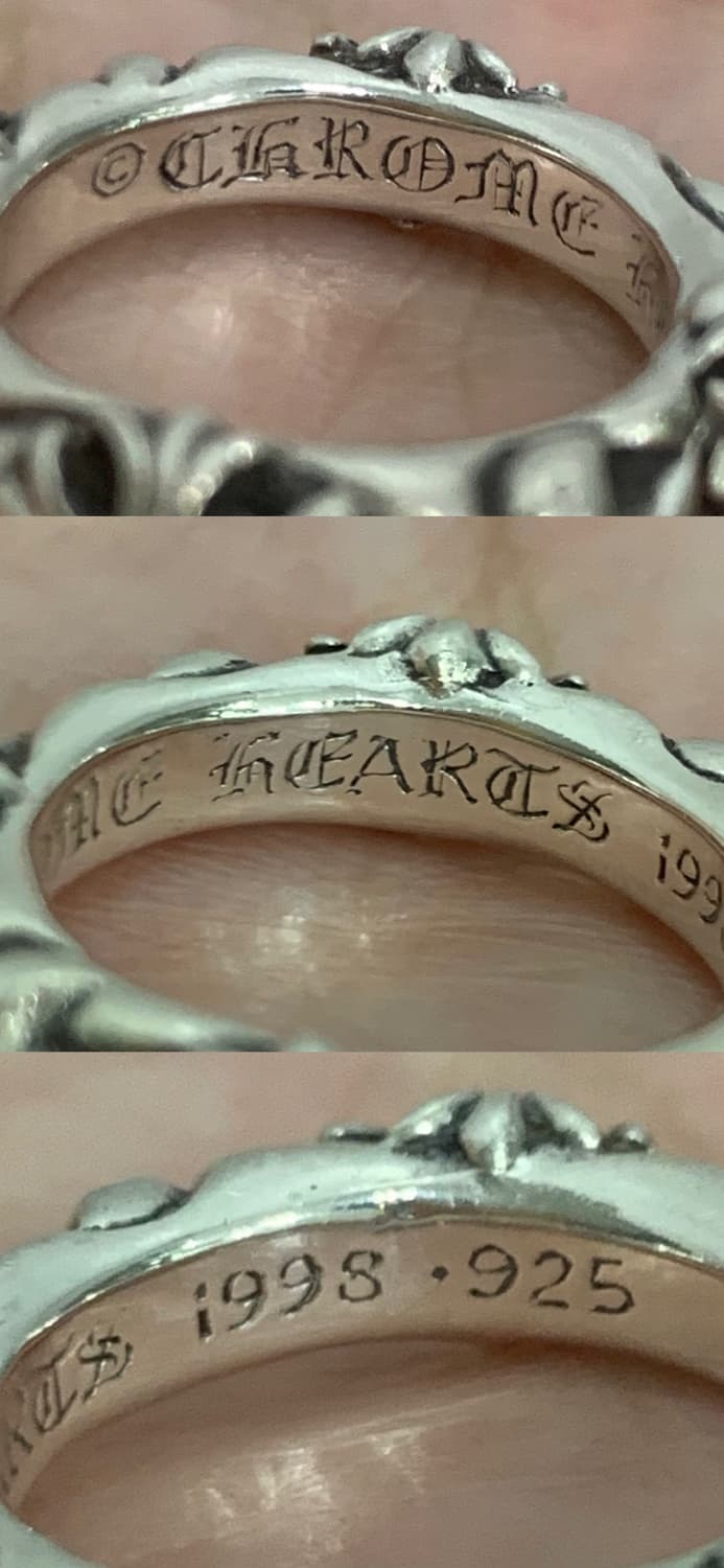 [US 4.5] 크롬하츠 sbt 링 반지 실버  상품이미지4