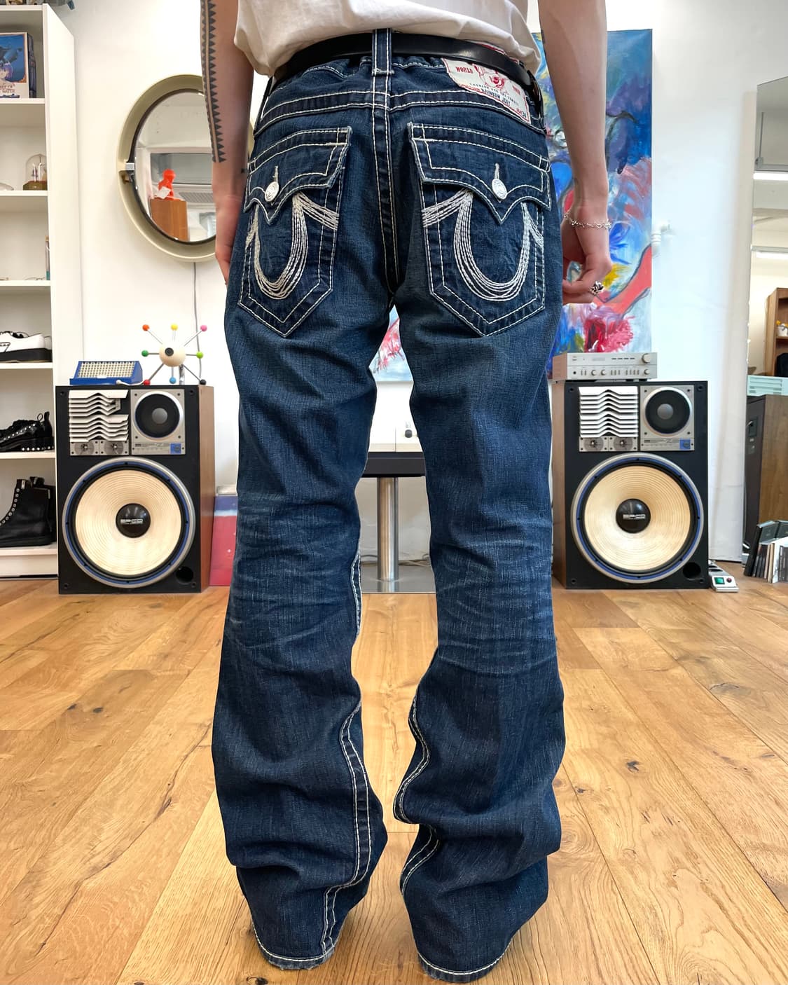 [30] 트루릴리전 부츠컷 데님 팬츠 상품이미지2