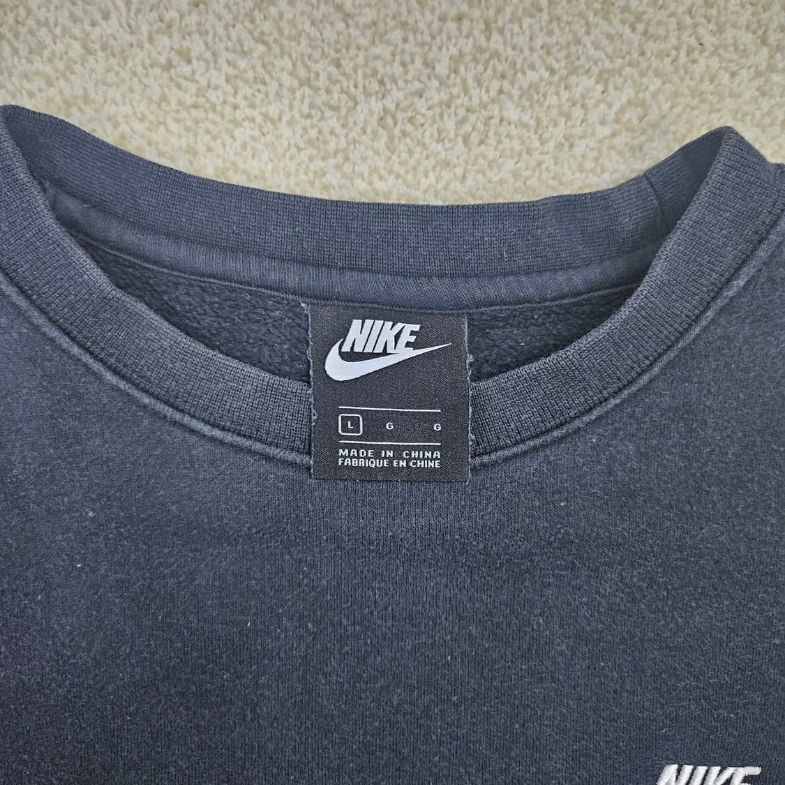 [100] 나이키 스몰로고 맨투맨 티셔츠 1027JM1 상품이미지2