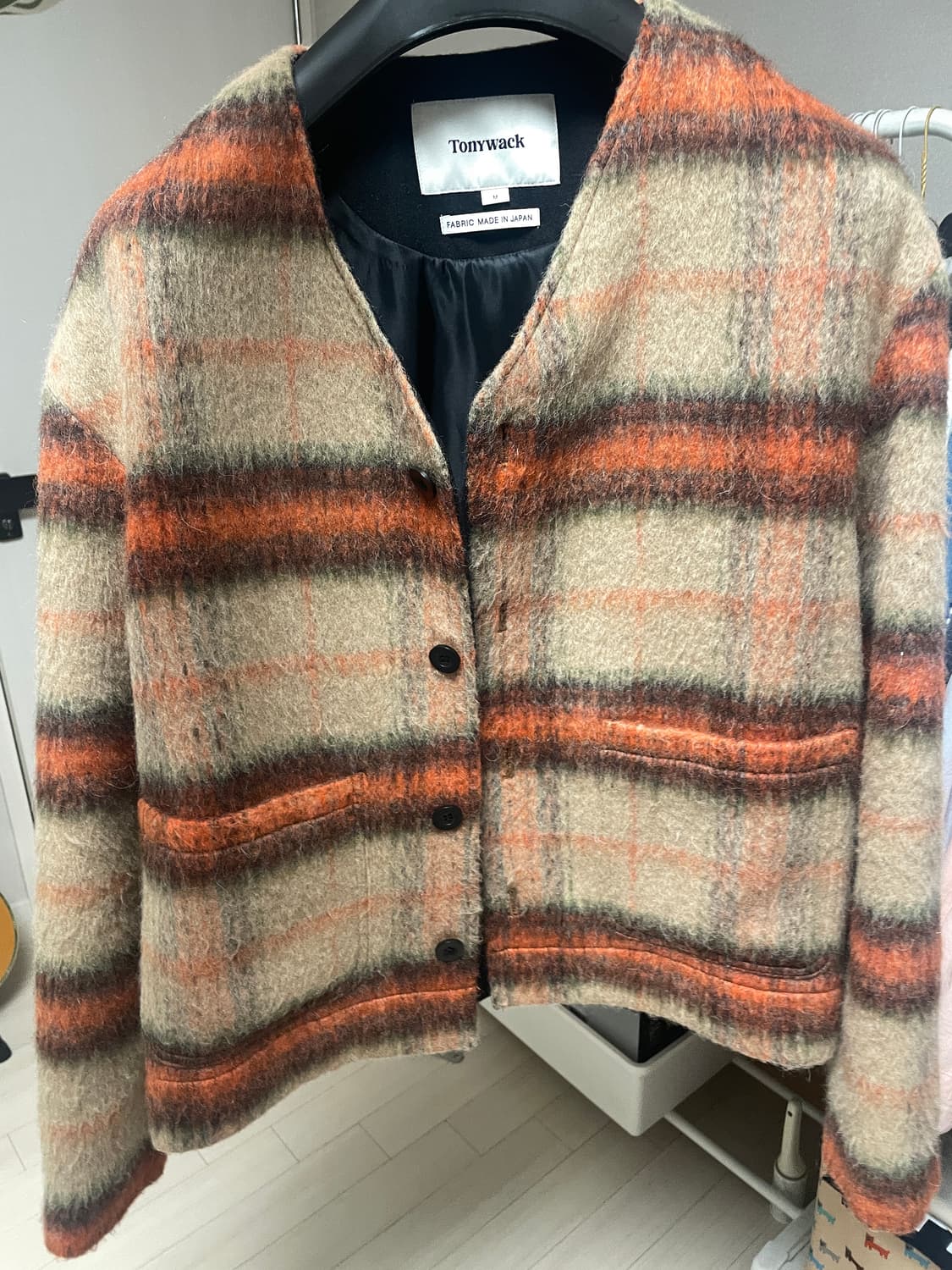 토니웩 모헤어 블루종 M 상품이미지6