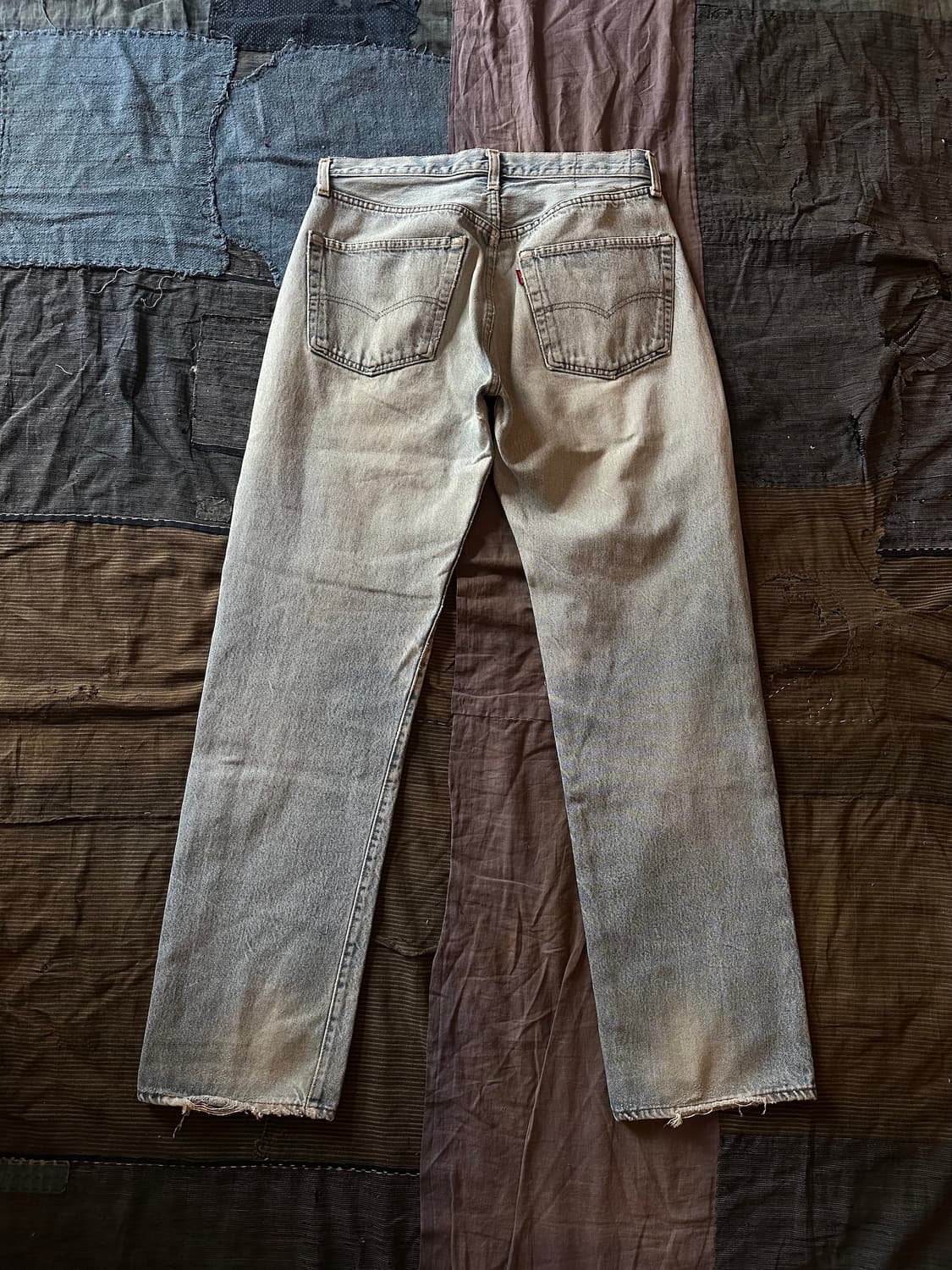 80s Levis 501 66후기 Selvedge Denim Pants 상품이미지5