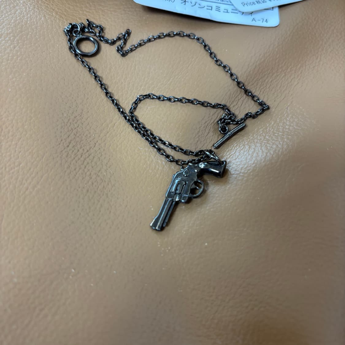 히스테릭글래머 팔찌 건 실버 블랙 상품이미지3